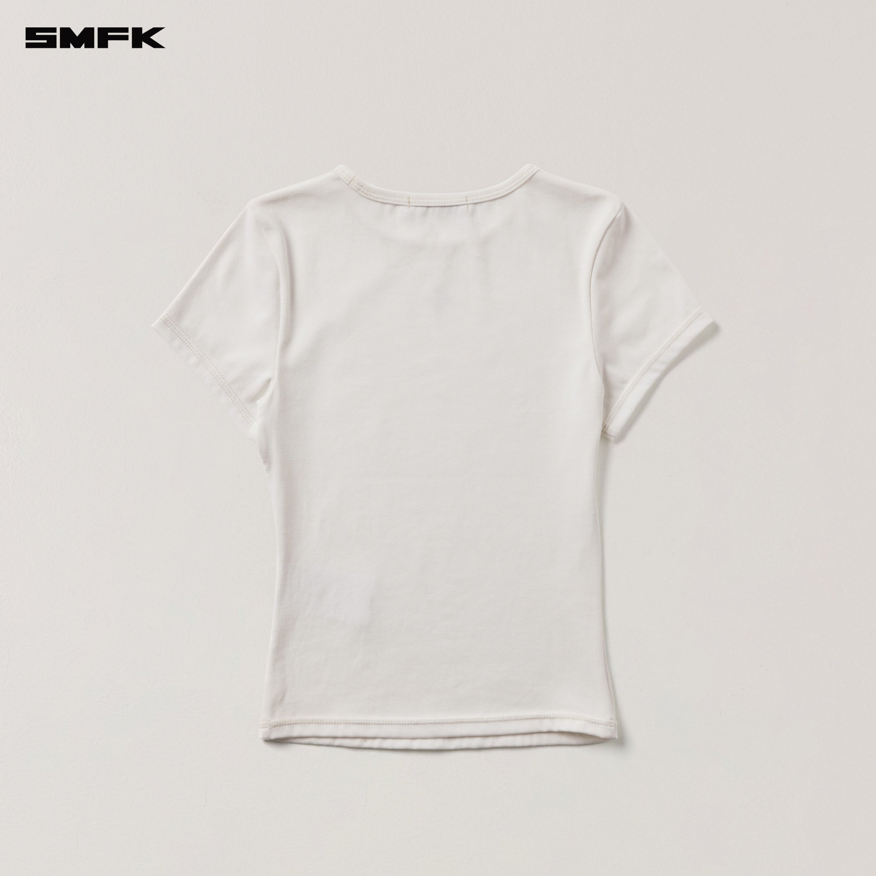 VINTAGE STORM FADE BODY TEE SNOW MOUNTAIN WHITE