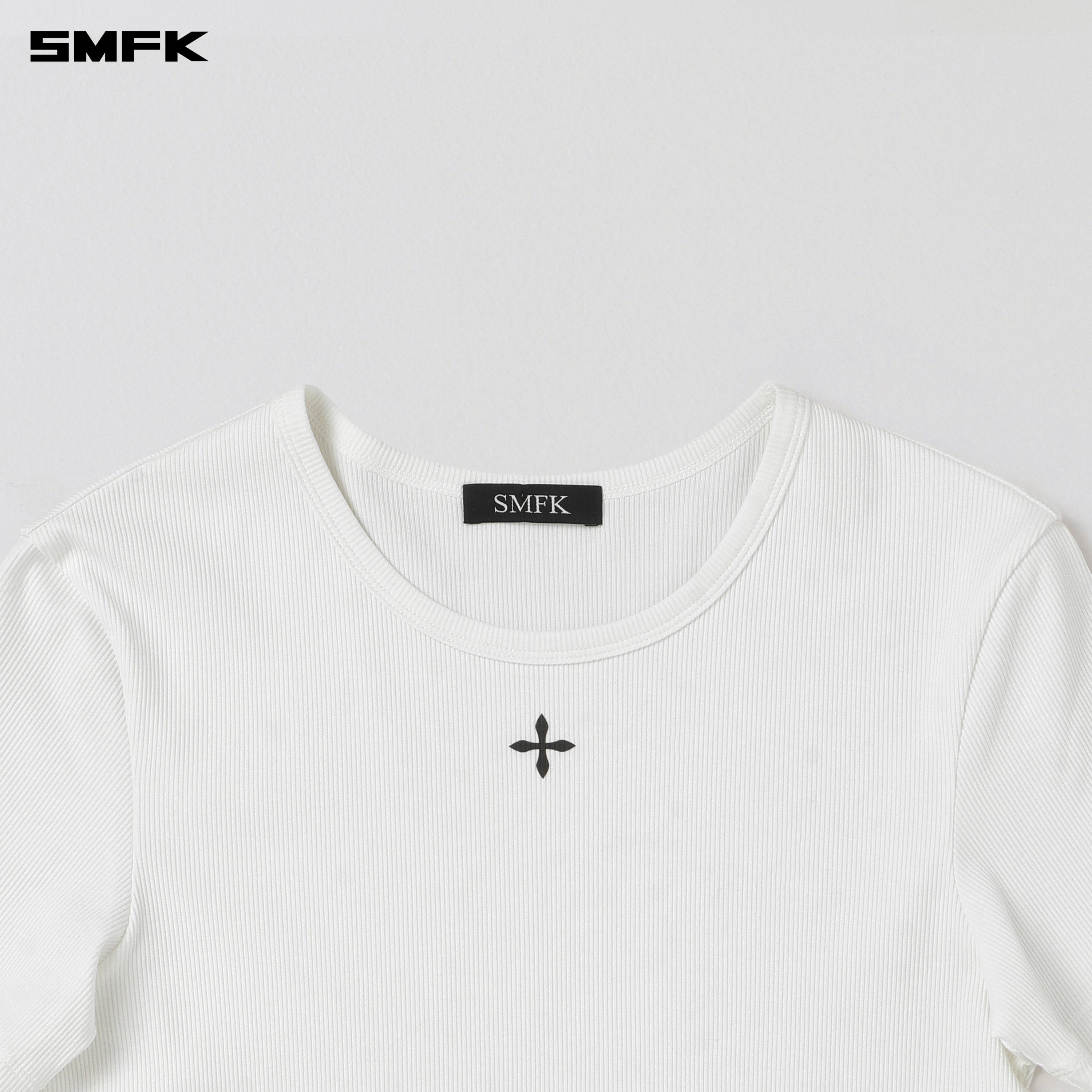 VINTAGE VANISH SILK TEE/GARMENT DYE CLOUD WHITE