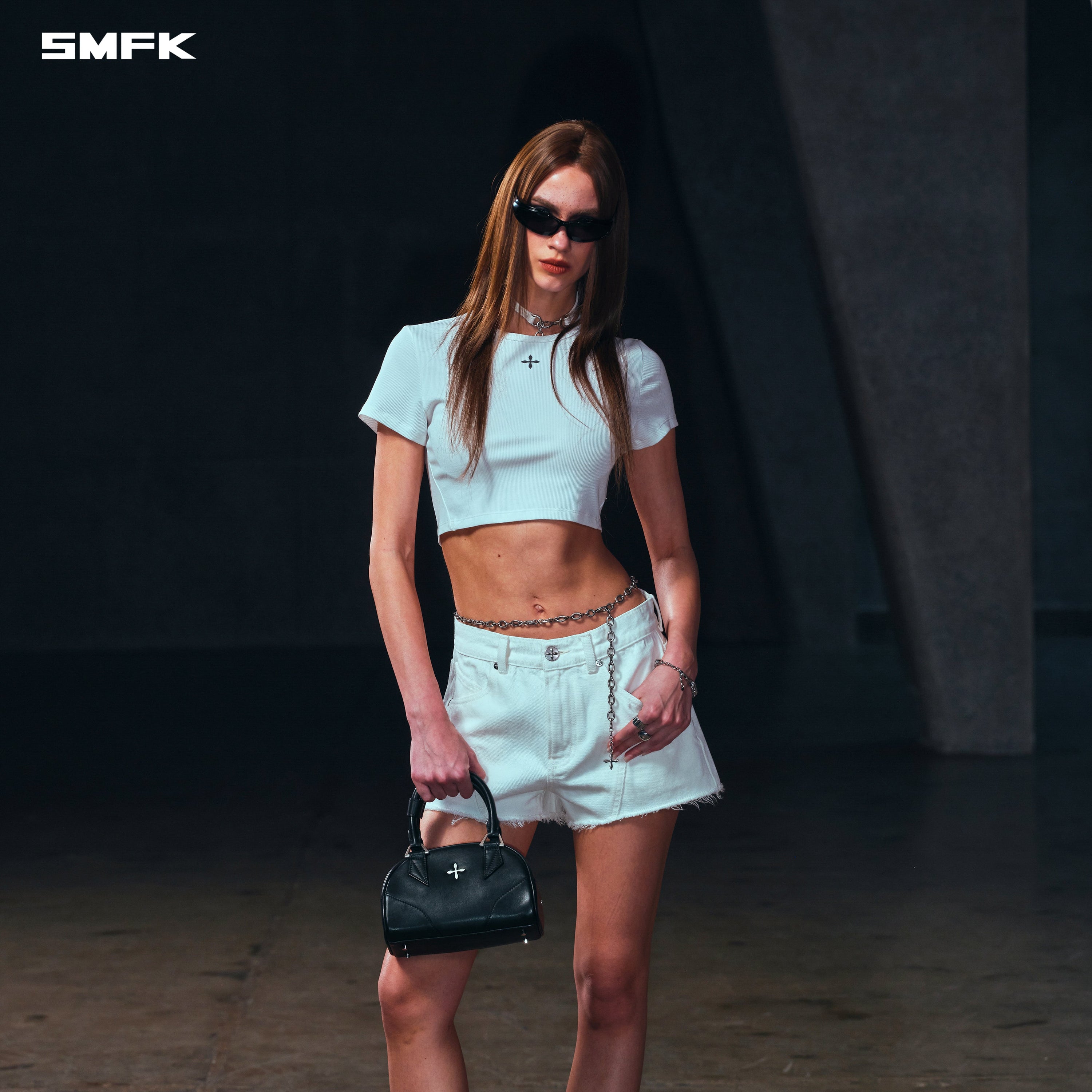 VINTAGE VANISH SILK SHORT TEE/GARMENT DYE CLOUD WHITE