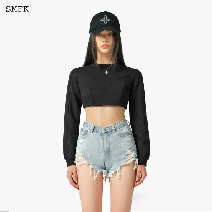 SMFK DARK DANCE GROUP DRAWSTRING BODYSUIT UG005B+