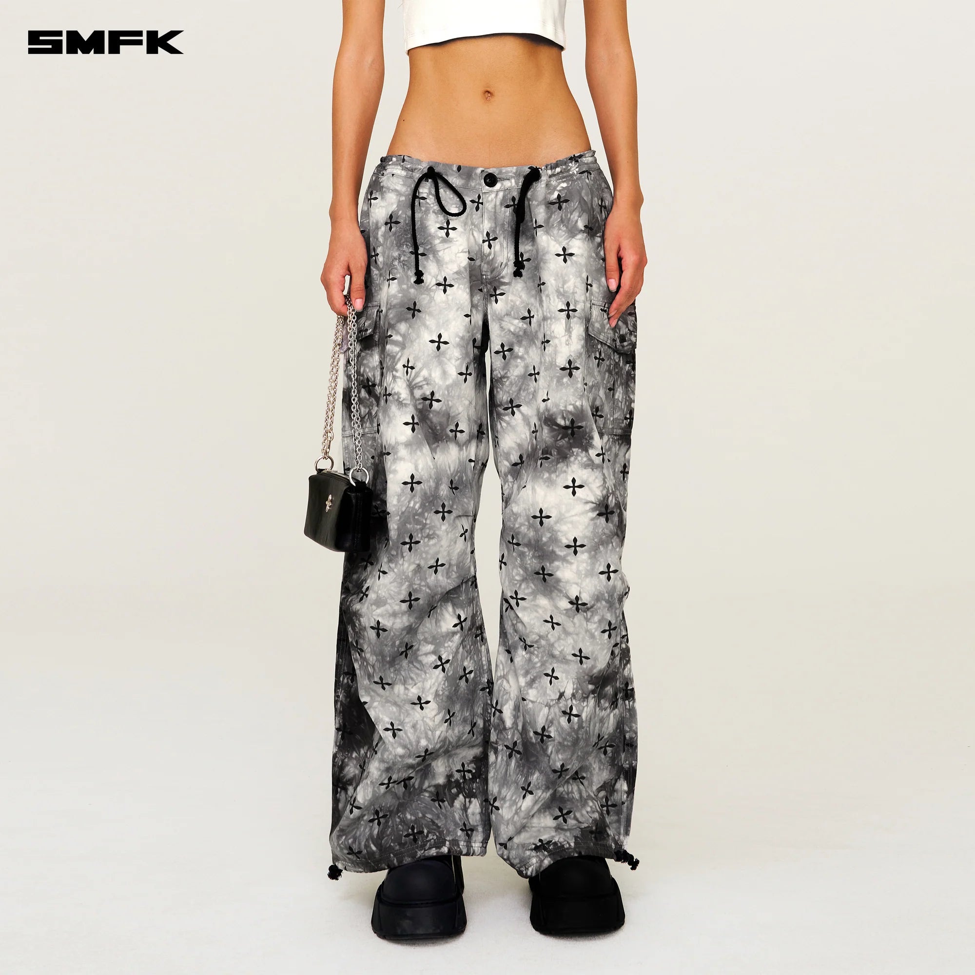 COMPASS BLACK GARDEN HUNTING PARATROOPER PANTS