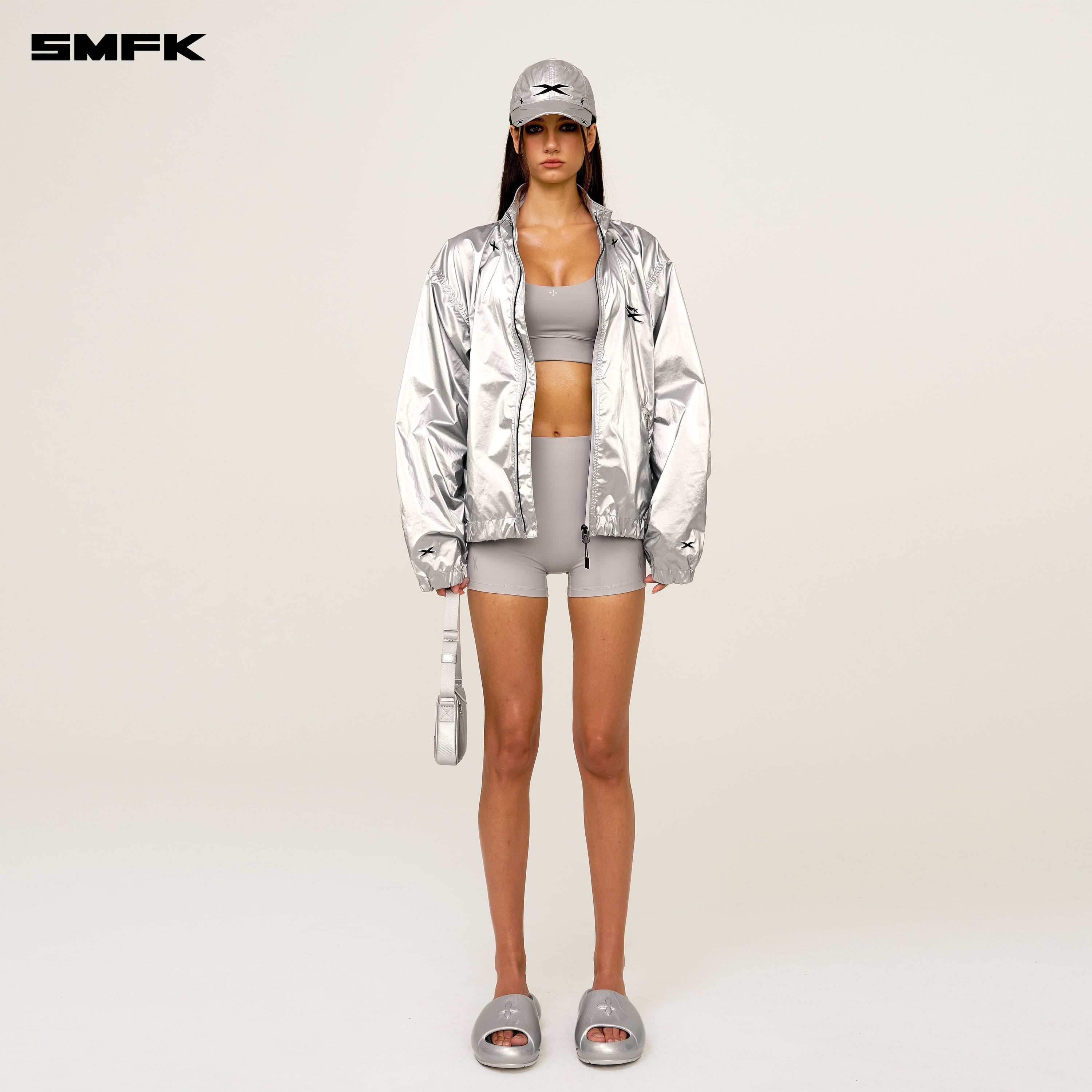 Future X One-piece Body-shaping Shorts Dust Grey