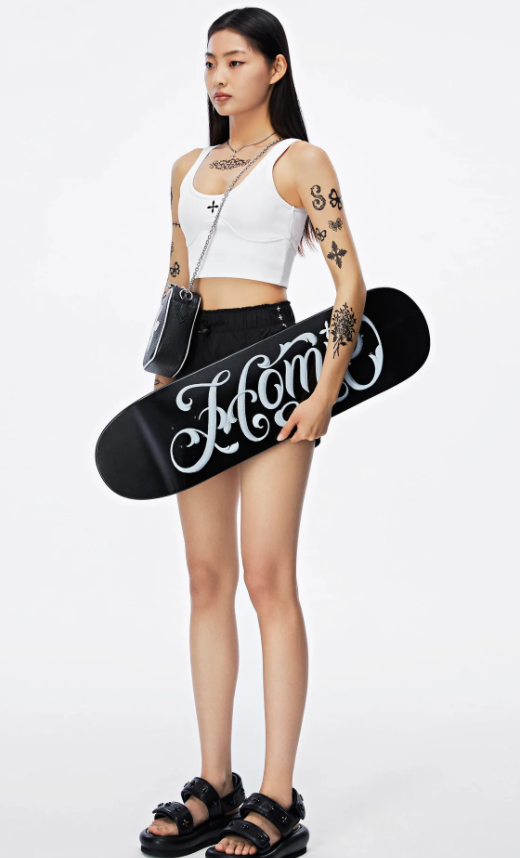 BLACK HOMIE SKATEBOARD