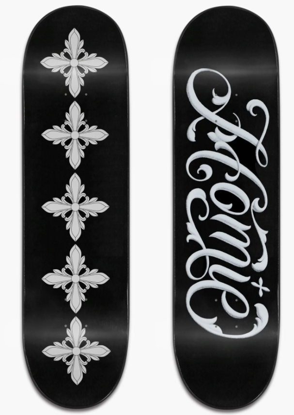 BLACK HOMIE SKATEBOARD