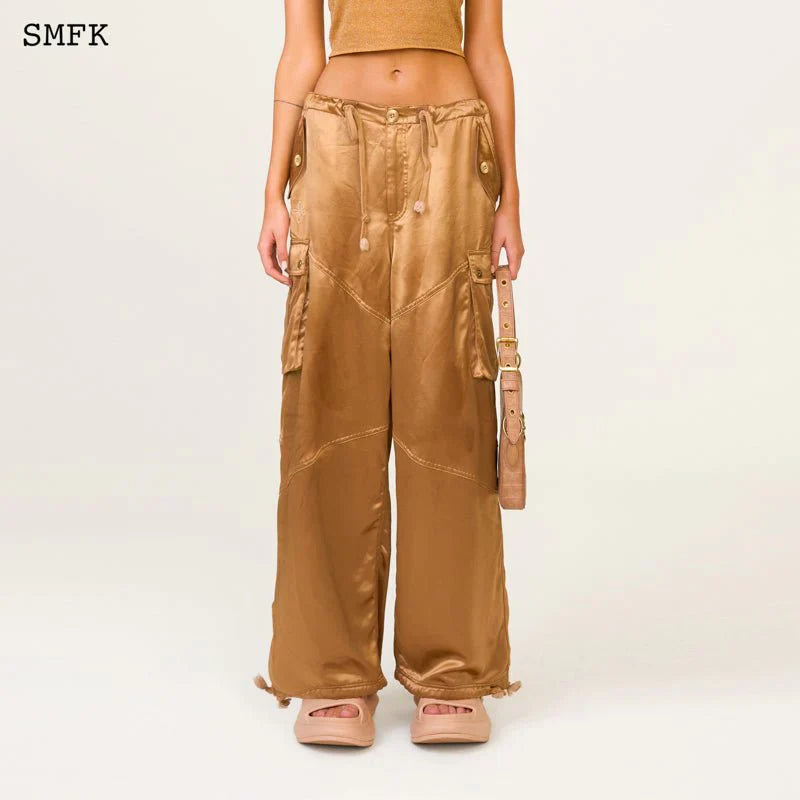 ANCIENT MYTH GOLDEN SNAKE CARGO PANTS