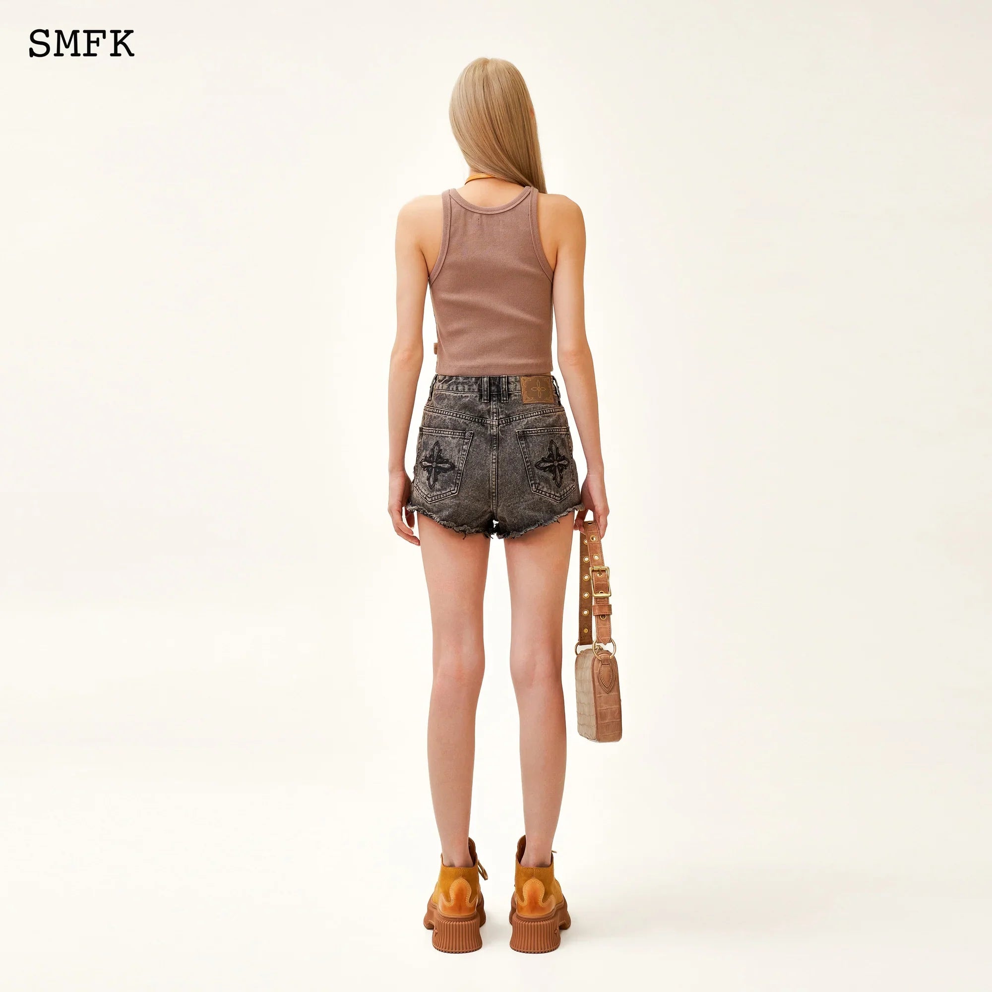 SMFK ANCIENT MYTH TARPAN SUNSET SHORT JEANS