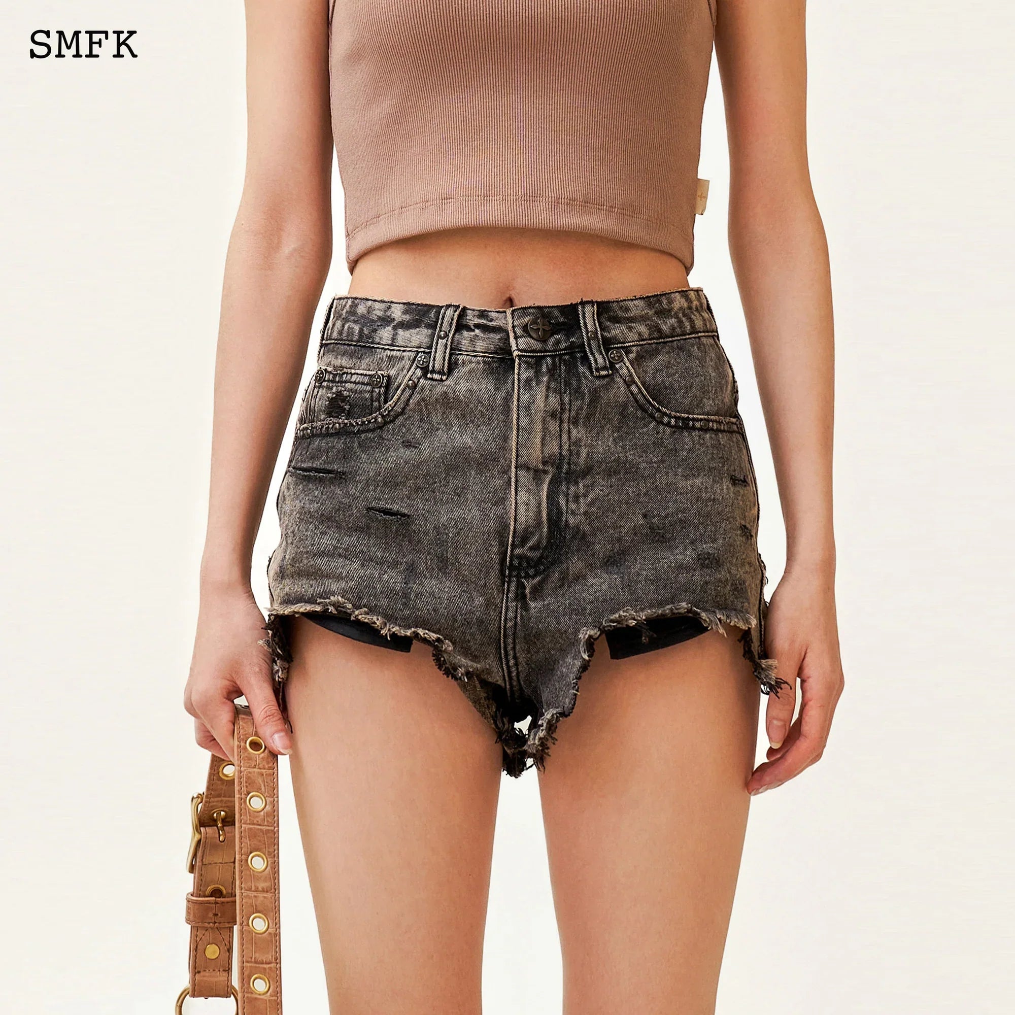 SMFK ANCIENT MYTH TARPAN SUNSET SHORT JEANS