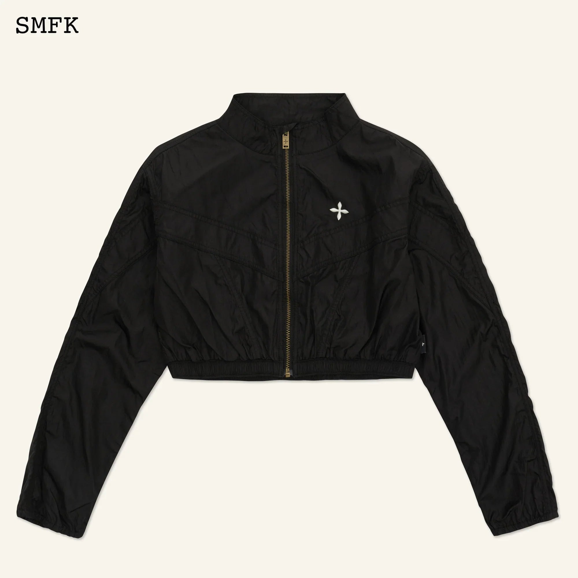 SMFK  ANCIENT MYTH VIPER ALLOY JOGGING BLACK JACKET