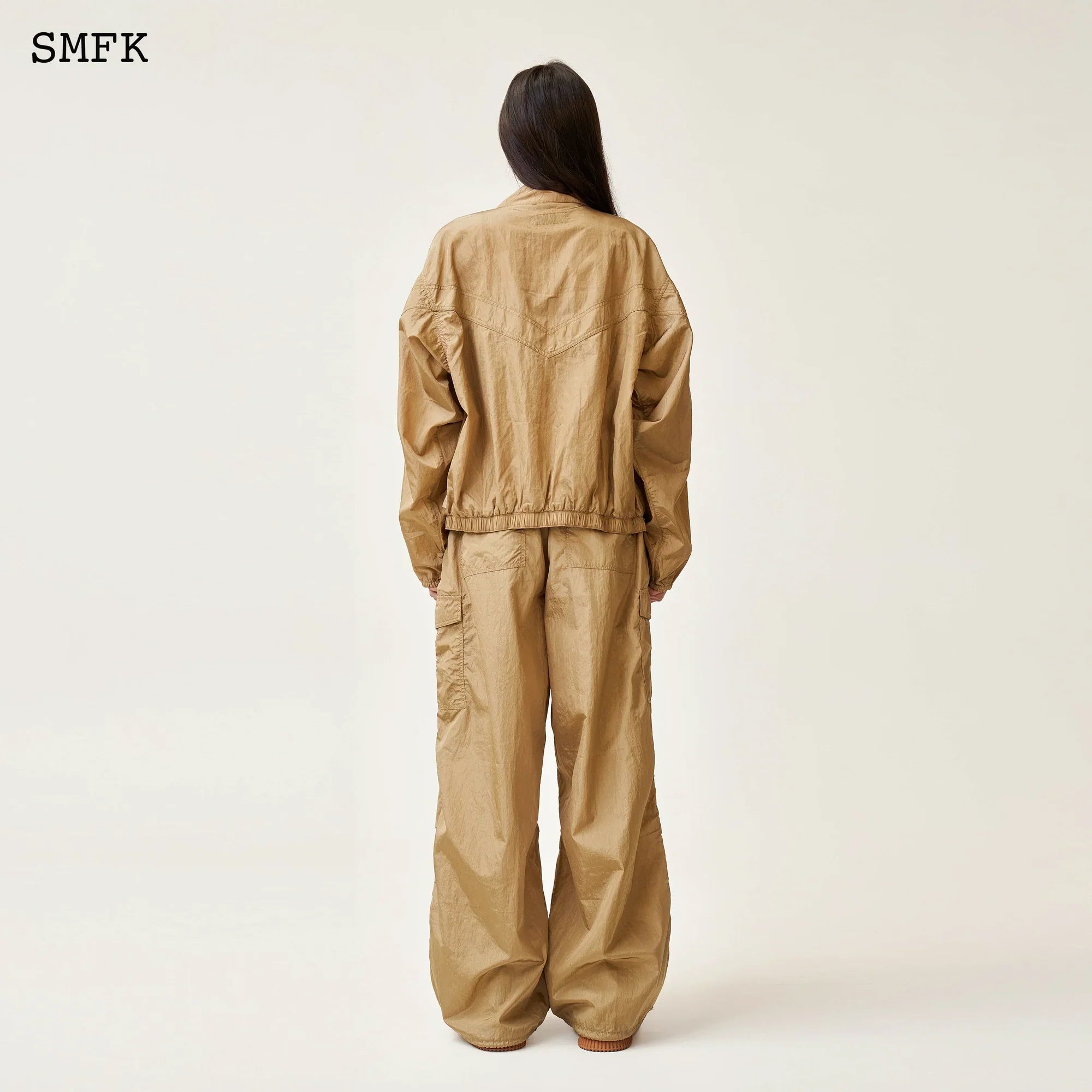 SMFK NCIENT MYTH VIPER ALLOY LOOSE TRAINING JACKET GOLD