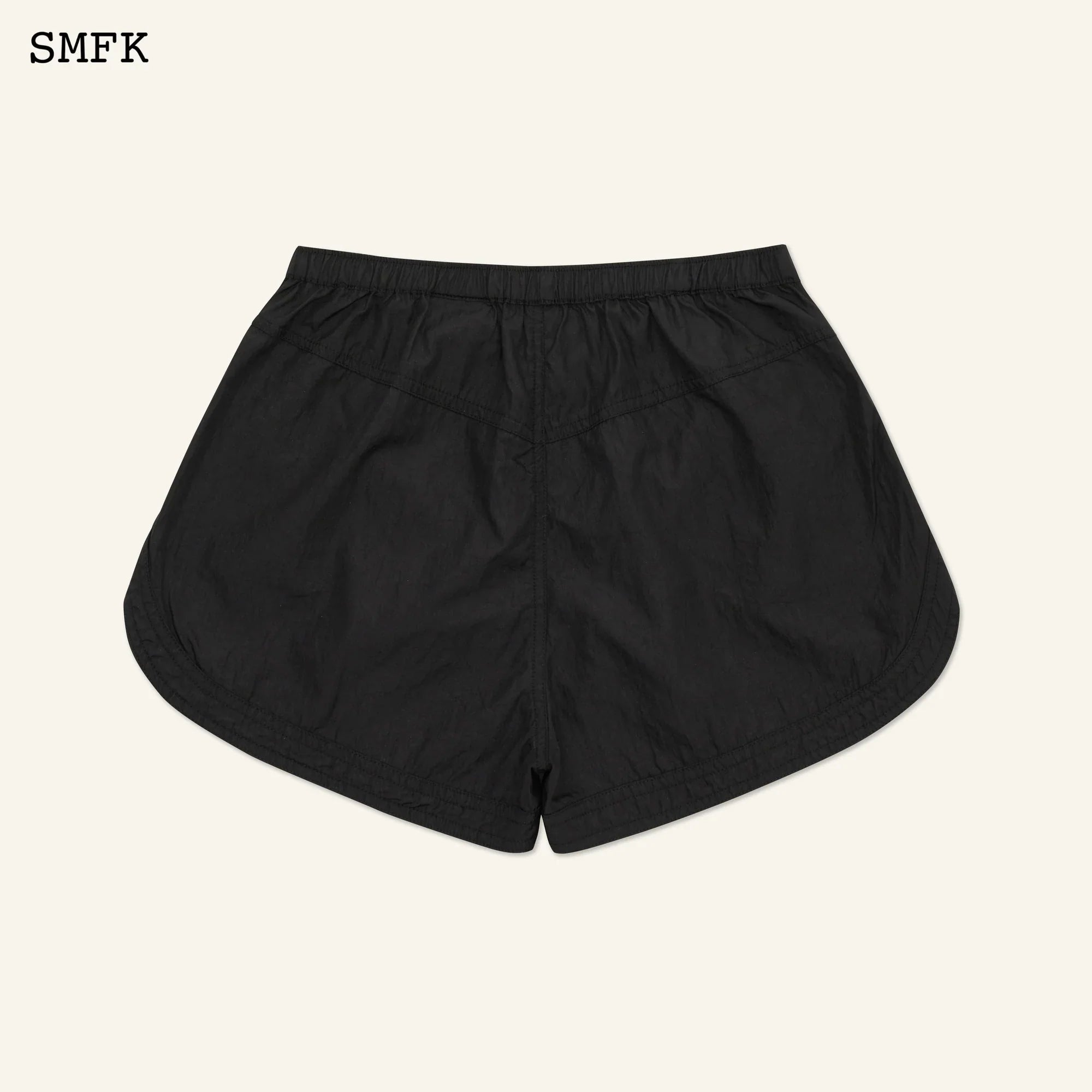 SMFK ANCIENT MYTH VIPER JOGGING SHORTS IN BLACK