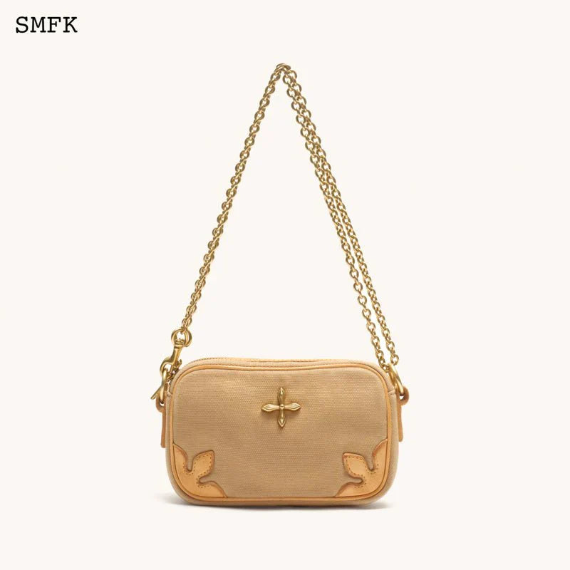 SMFK COMPASS ADVENTURE WHEAT SHOULDER BAG WITH CHAIN B0001FC