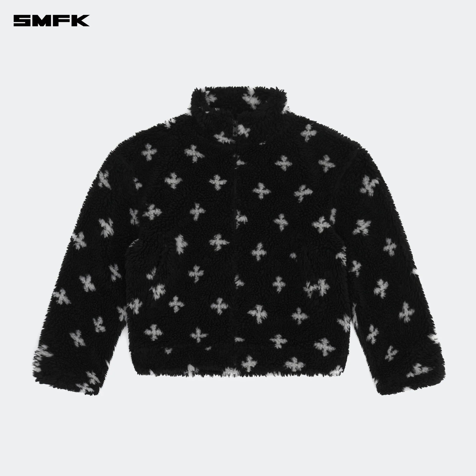 COMPASS BLACK GARDEN OUTDOOR FURRY JACKET