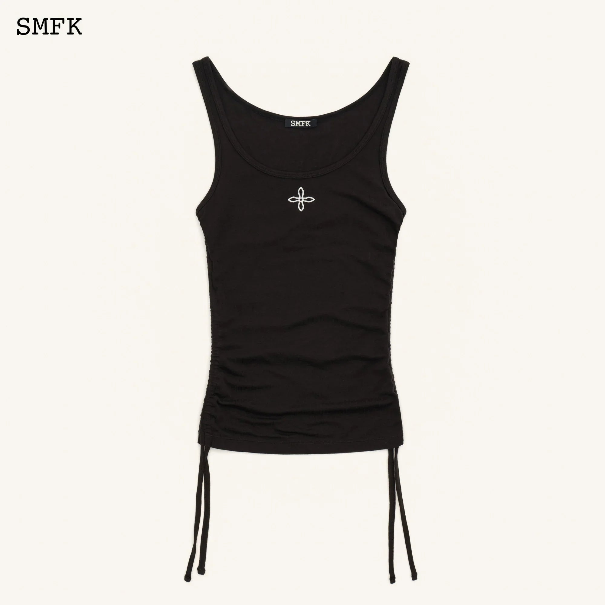 COMPASS CLASSIC SHUTTER SPORTY VEST IN BLACK