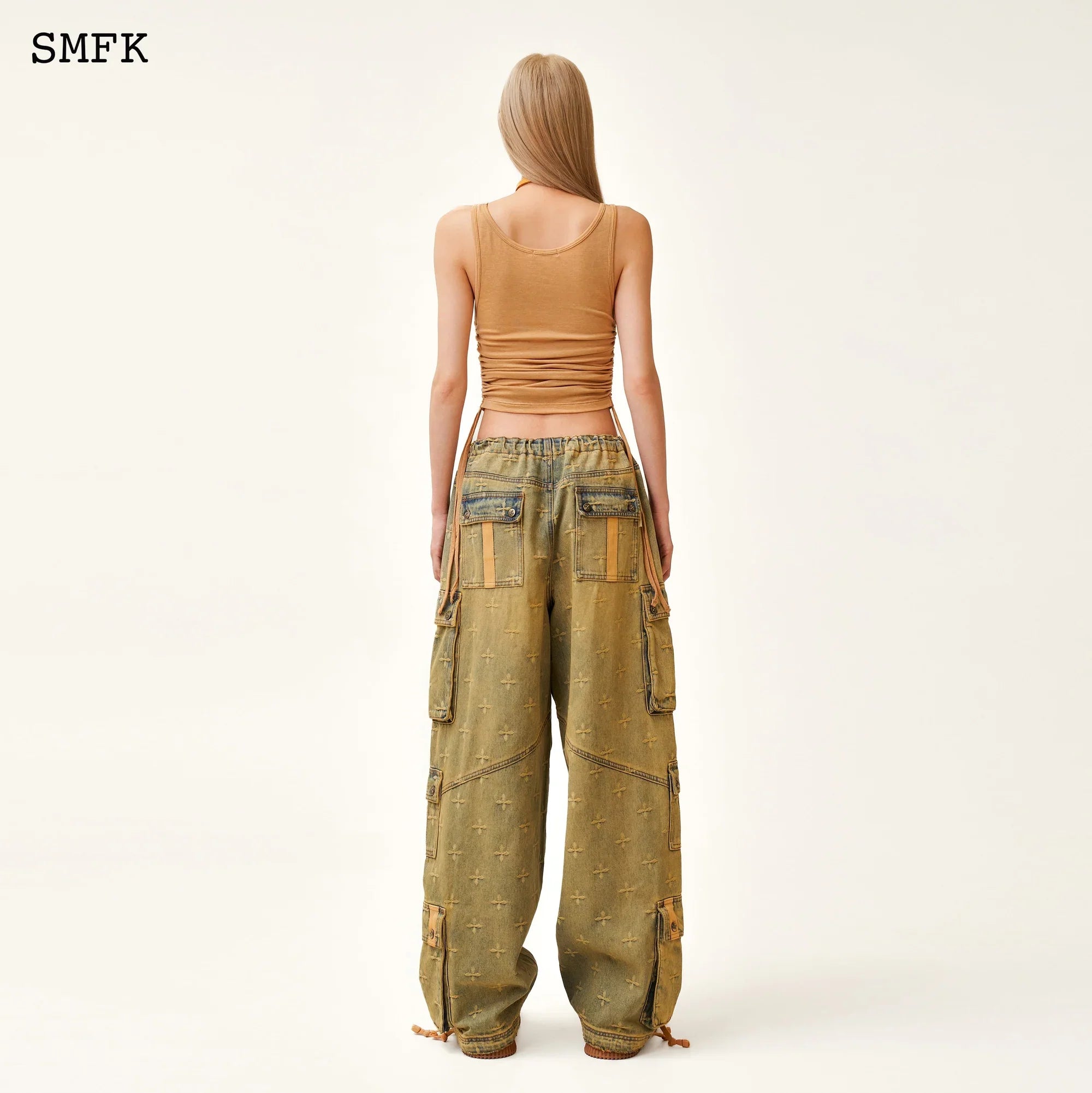 COMPASS CLASSIC SHUTTER SPORTY VEST IN GINGER