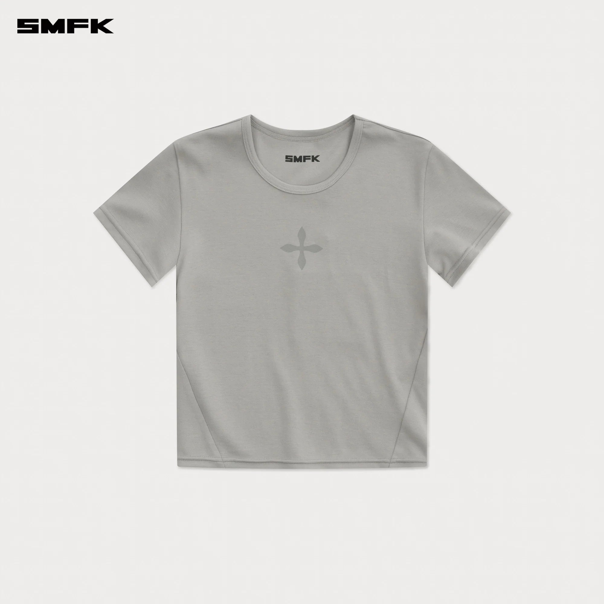 COMPASS CLASSIC SPORTS TIGHT TEE DUST GRAY