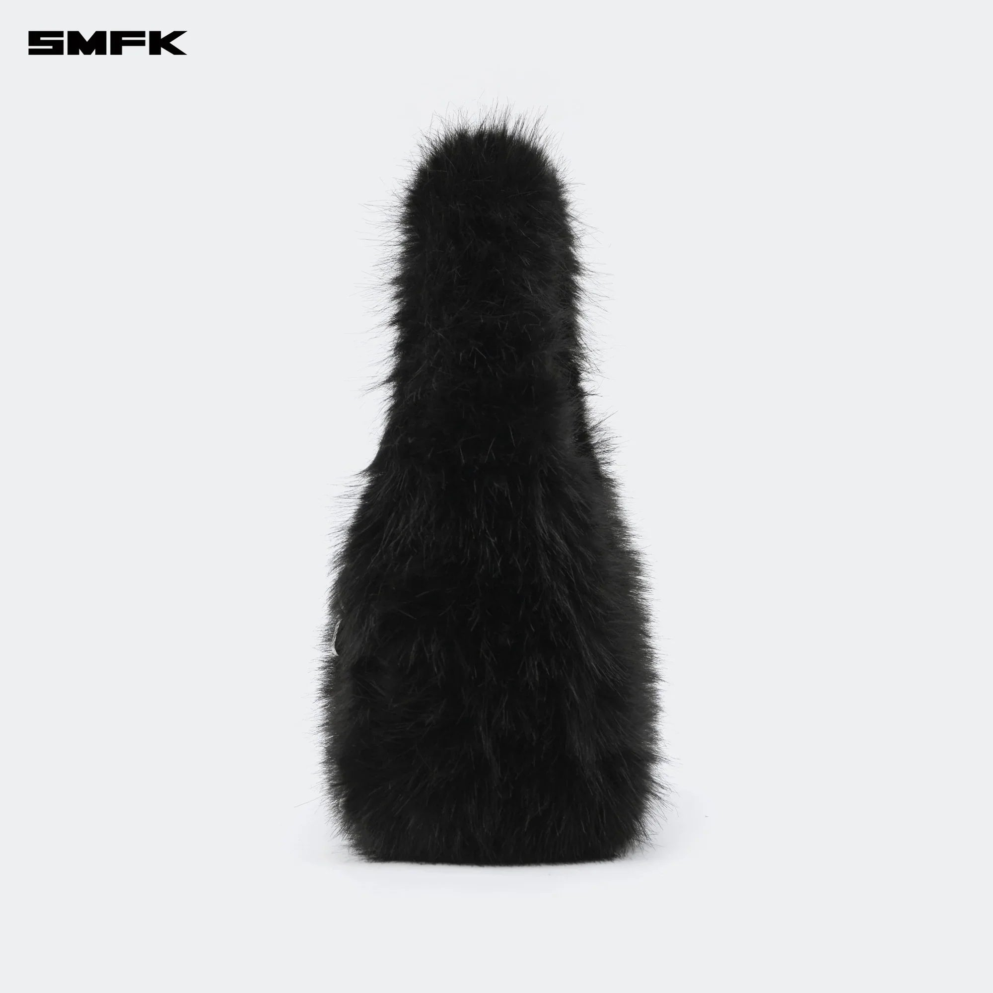 SMFK COMPASS COBBLE SMALL BAG IN BLACK