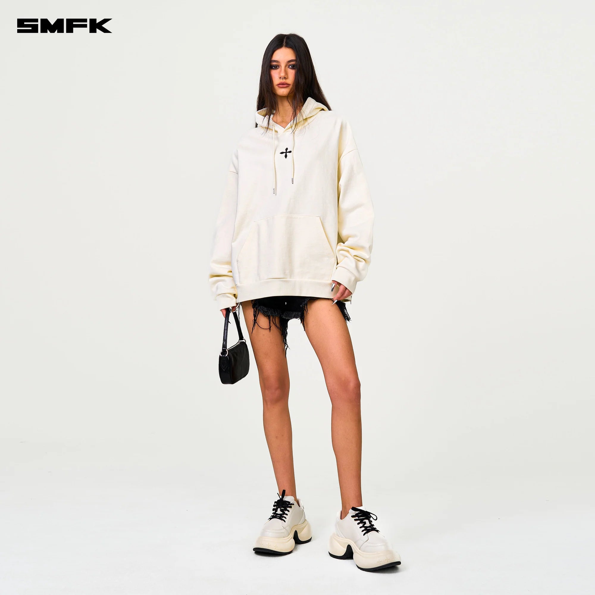 COMPASS CROSS ETERNAL 1ST GENERATION HOODIE WHITE