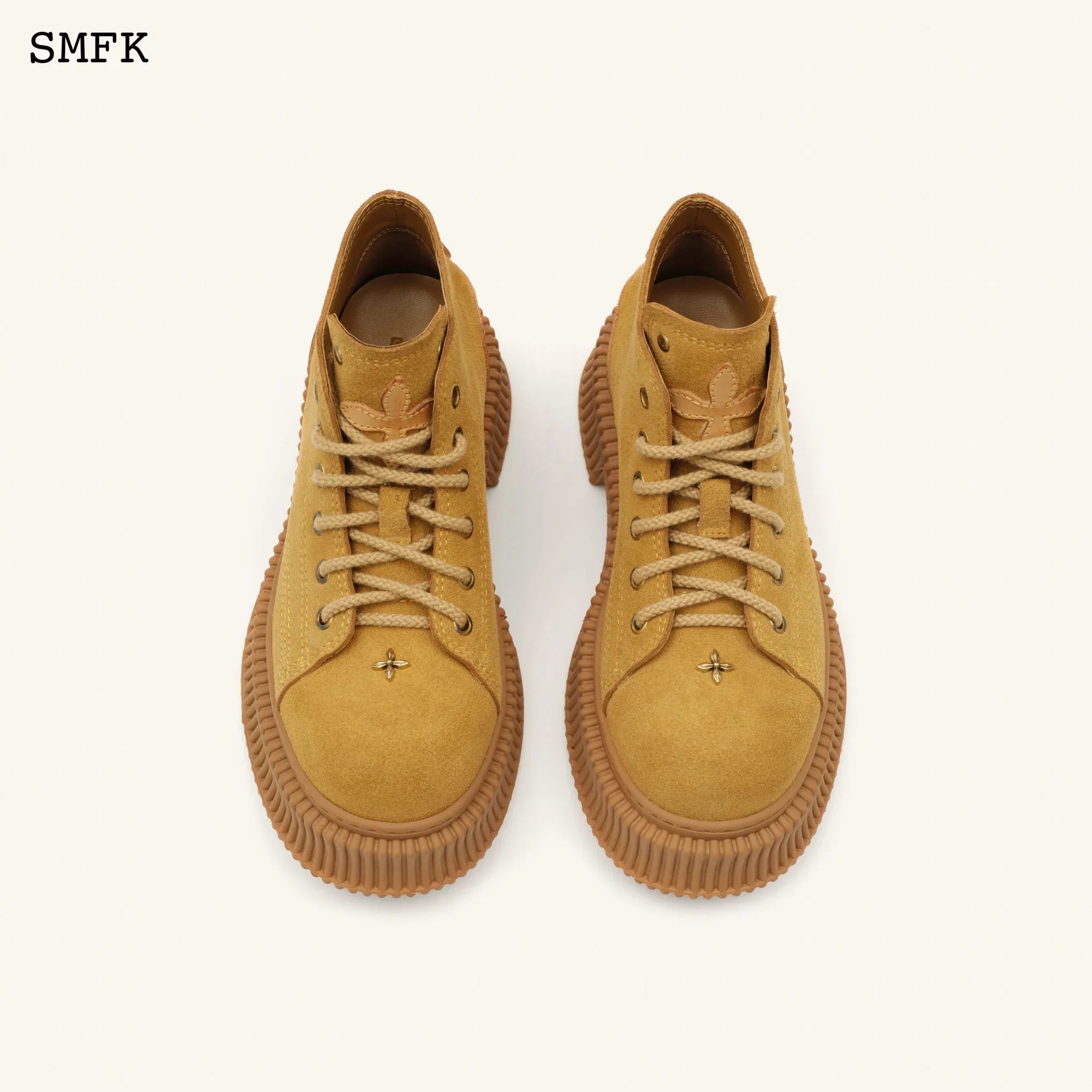 COMPASS CROSS LOW-TOP GINGERBREAD DESERT BOOTS