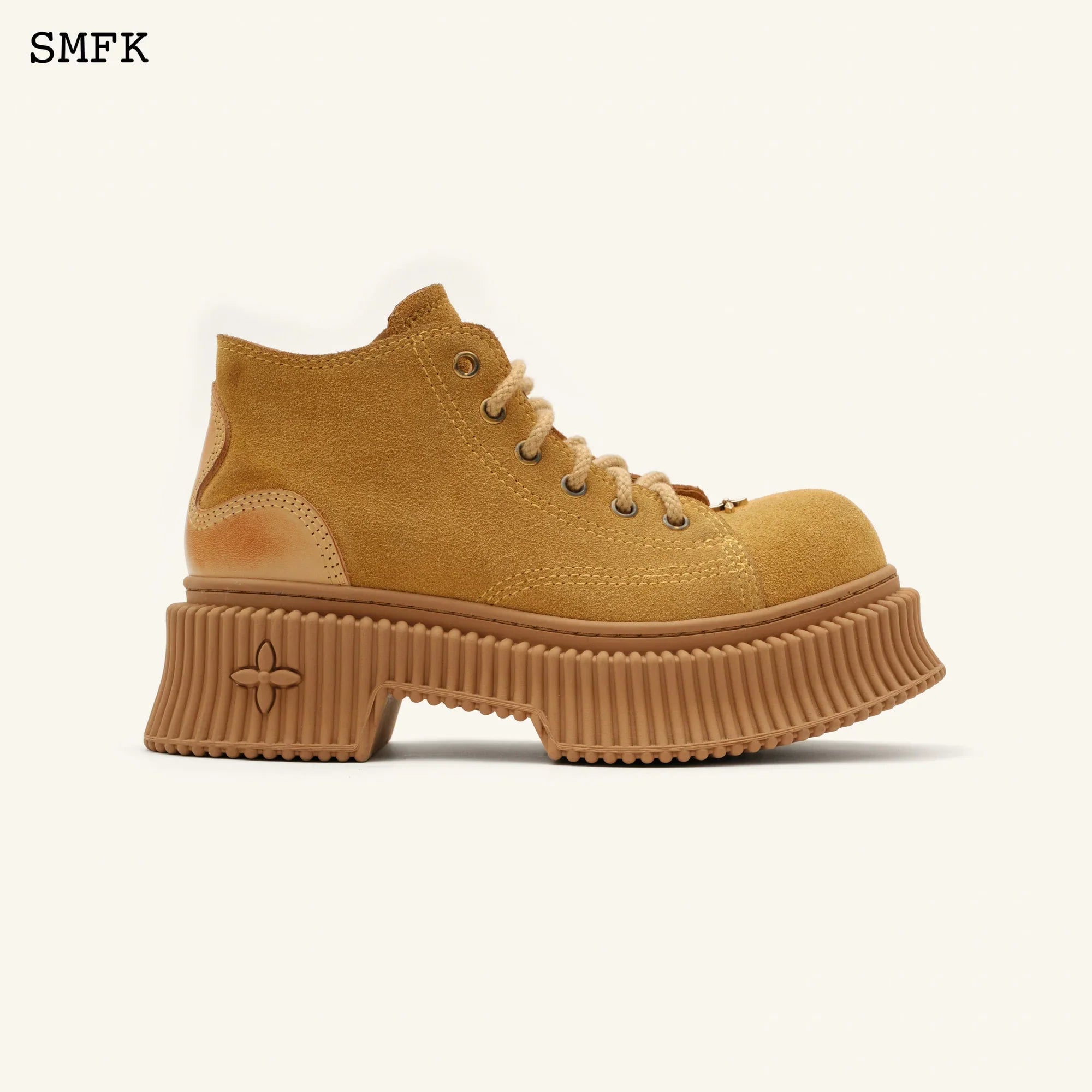 COMPASS CROSS LOW-TOP GINGERBREAD DESERT BOOTS