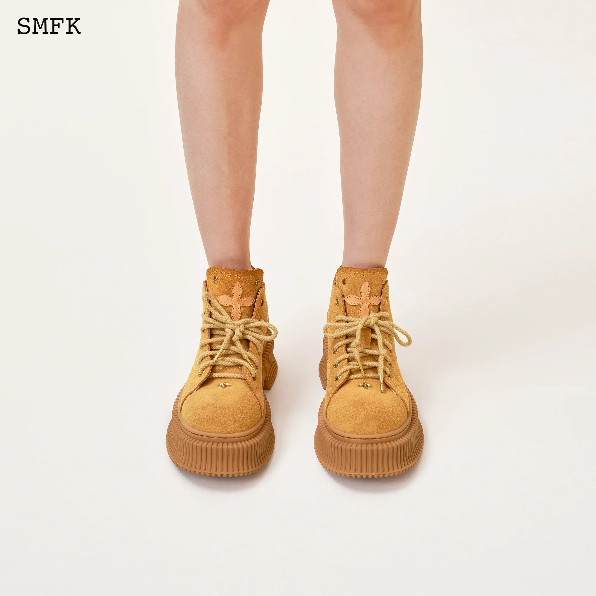 COMPASS CROSS LOW-TOP GINGERBREAD DESERT BOOTS