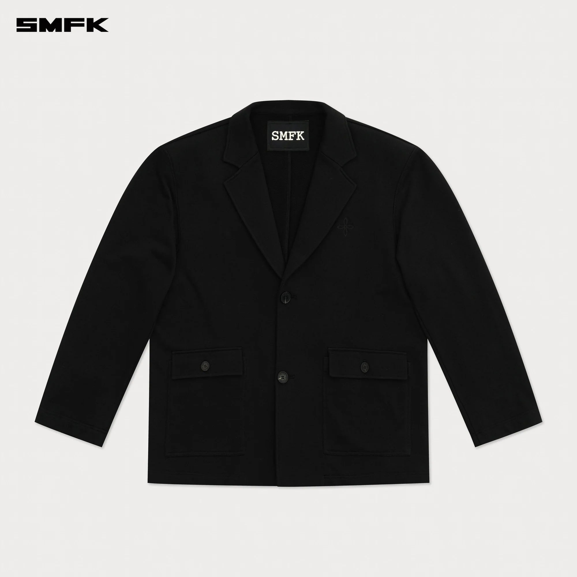 COMPASS DESIGNER CLASSICAL SPORTS SUIT IN BLACK