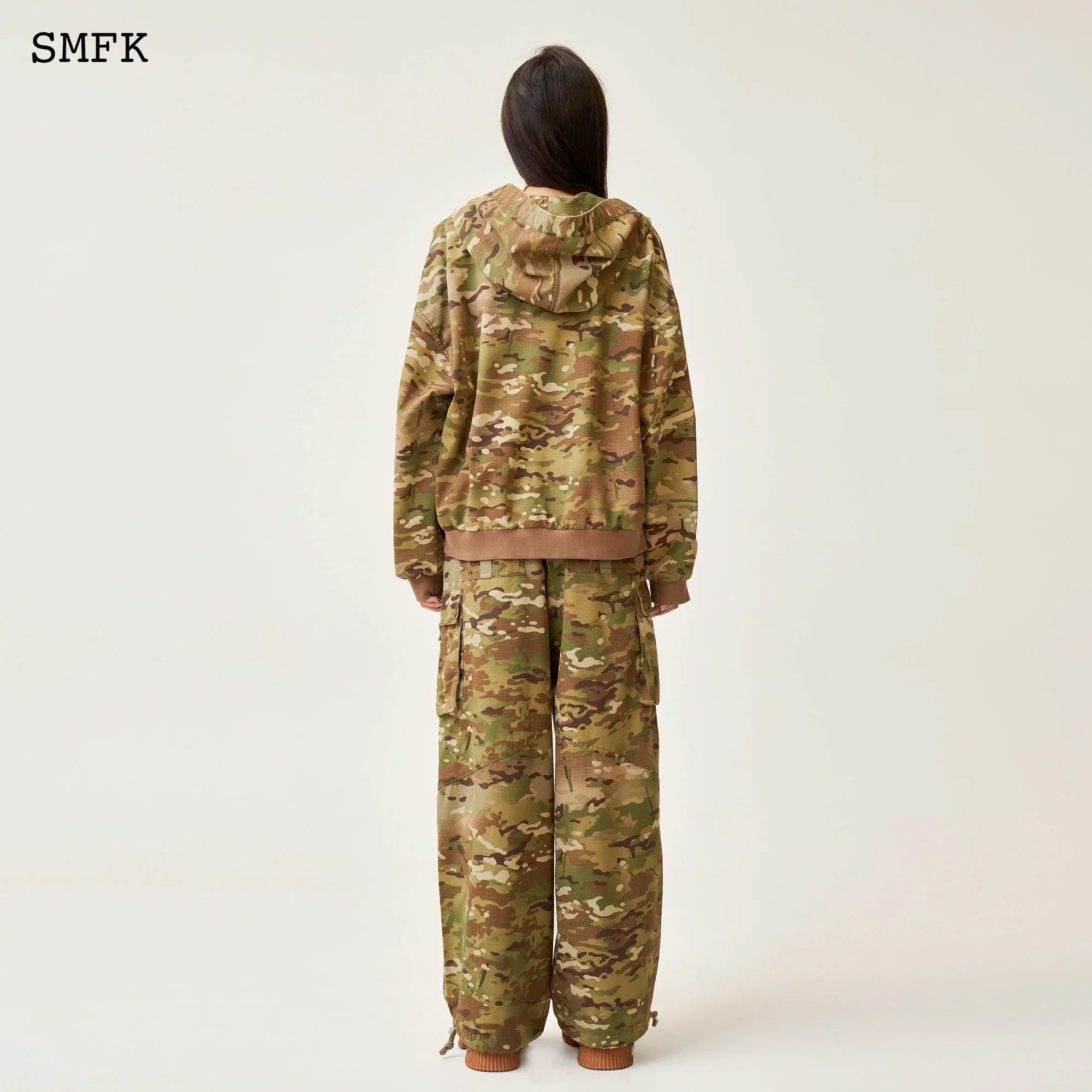 SMFK COMPASS FOREST CAMOUFLAGE HUNTING HOODIE