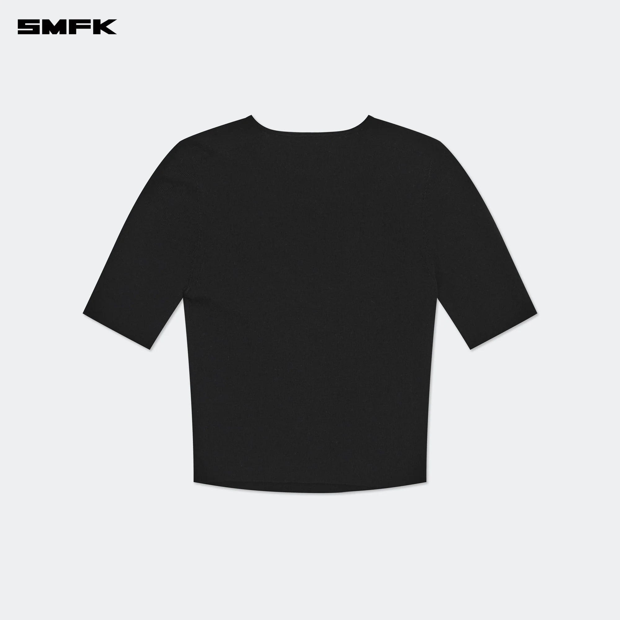 COMPASS HUG SEAMLESS WOOL KNIT TEE