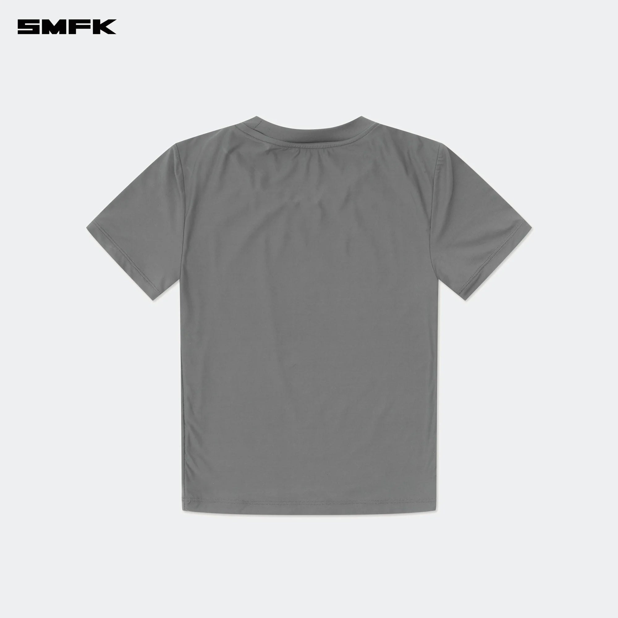 COMPASS HUG SKIN-TIGHT FITTING TEE DARK GRAY