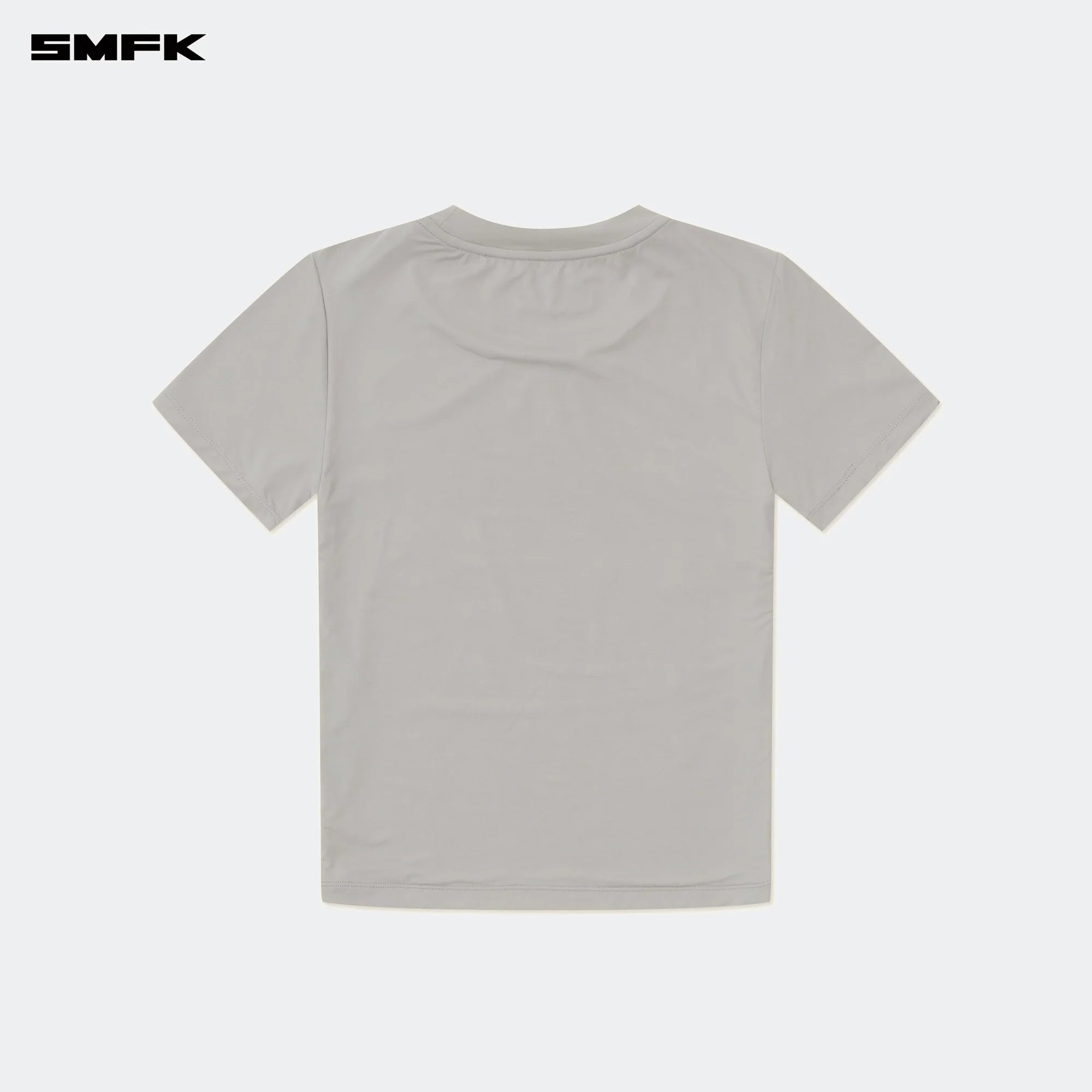 COMPASS HUG SKIN-TIGHT FITTING TEE GRAY