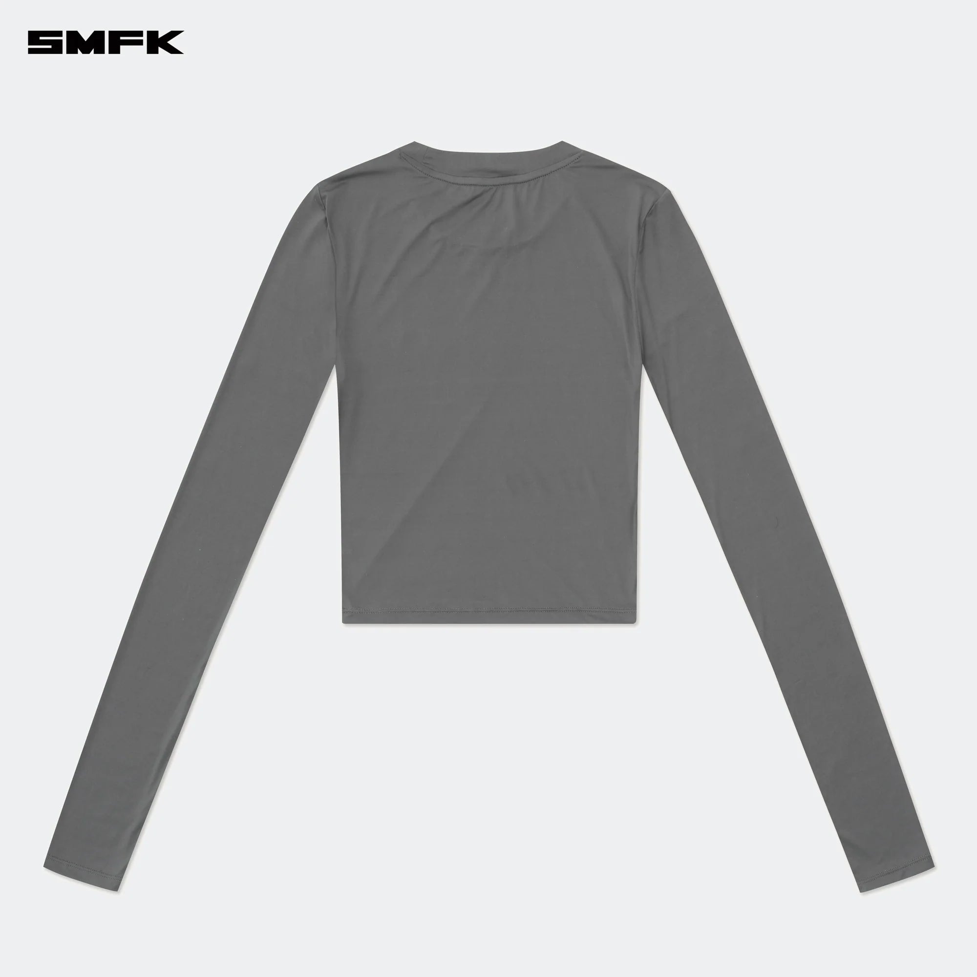 COMPASS HUG SKIN-TIGHT FITTING TOP DARK GRAY