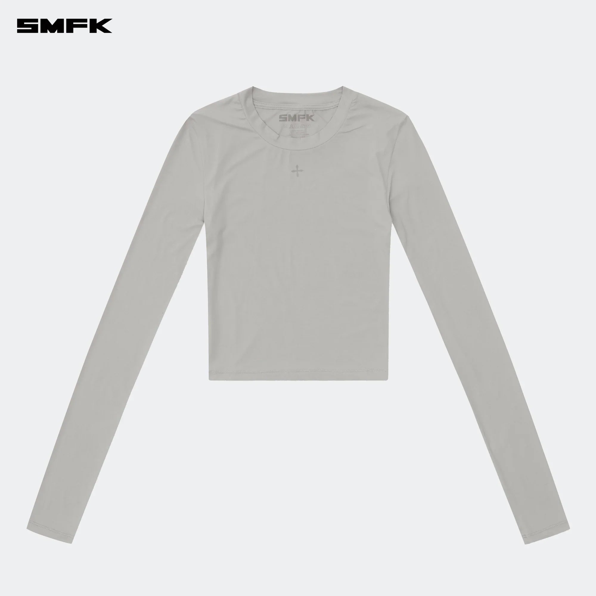 COMPASS HUG SKIN-TIGHT FITTING TOP GRAY