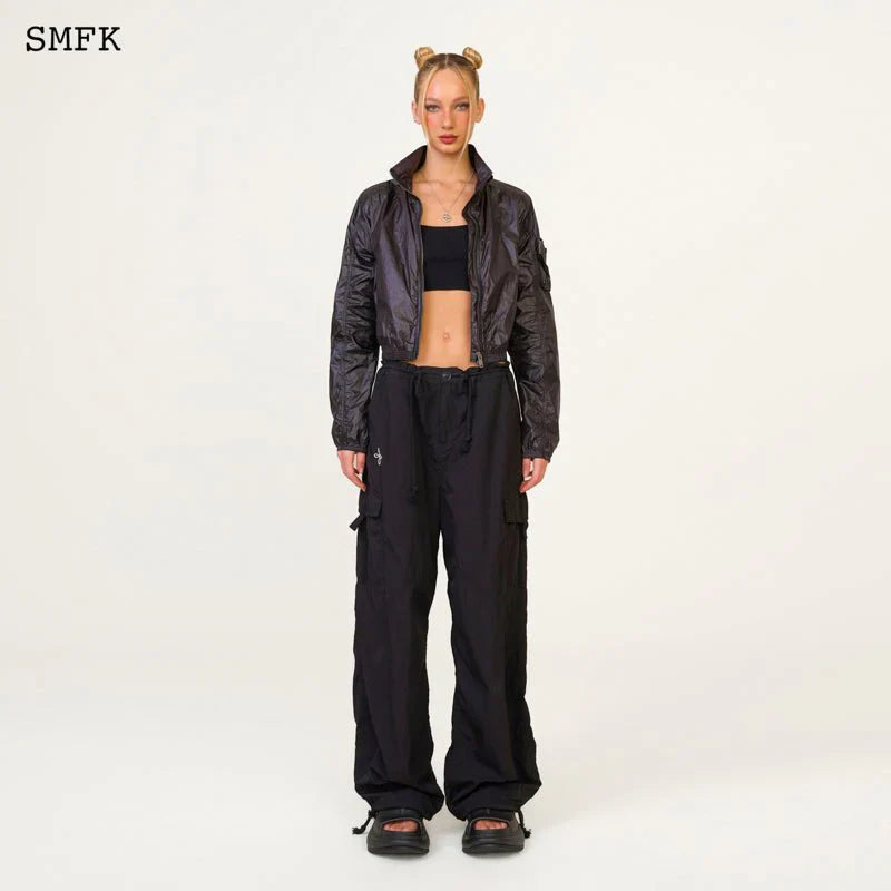 SMFK COMPASS HUG SUN-PROOF ALLOY JACKET BLACK