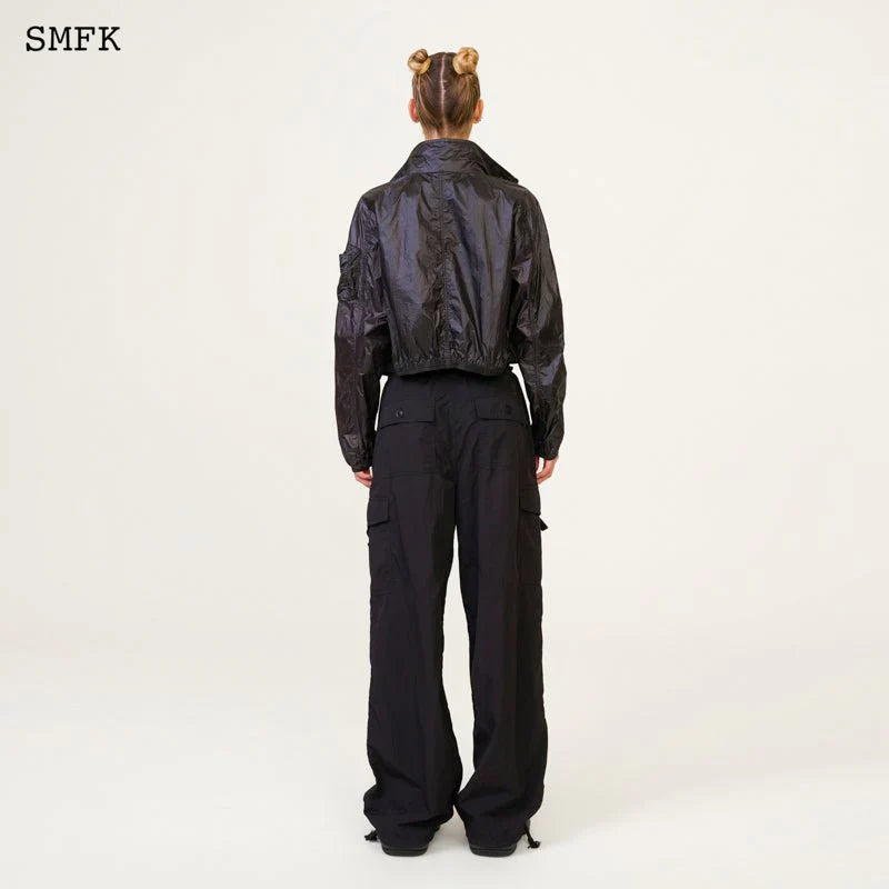 SMFK COMPASS HUG SUN-PROOF ALLOY JACKET BLACK