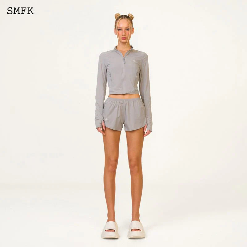 COMPASS HUG SUN-PROOF JACKET GREY