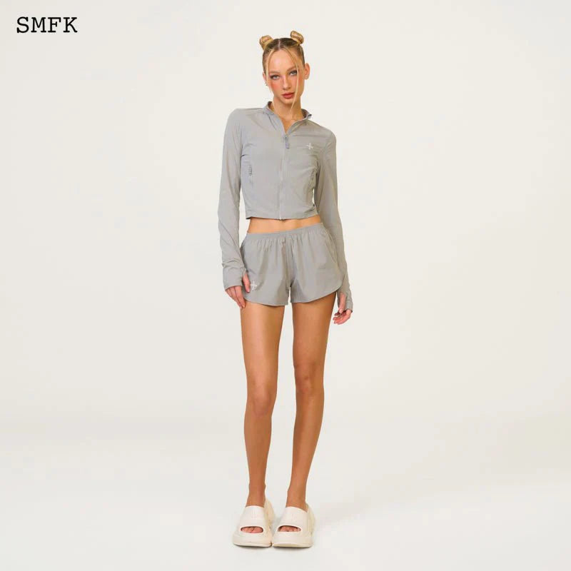COMPASS HUG SUN-PROOF SUPER LIGHT SHORTS GREY