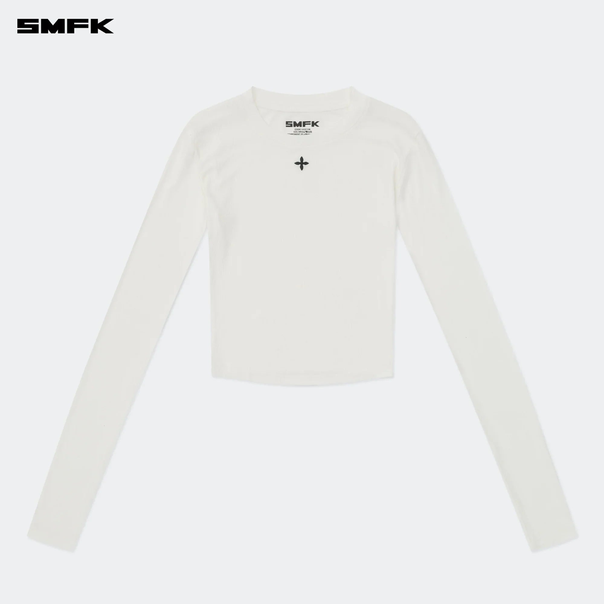 COMPASS HUG TIGHT SPORTS TOP IN WHITE