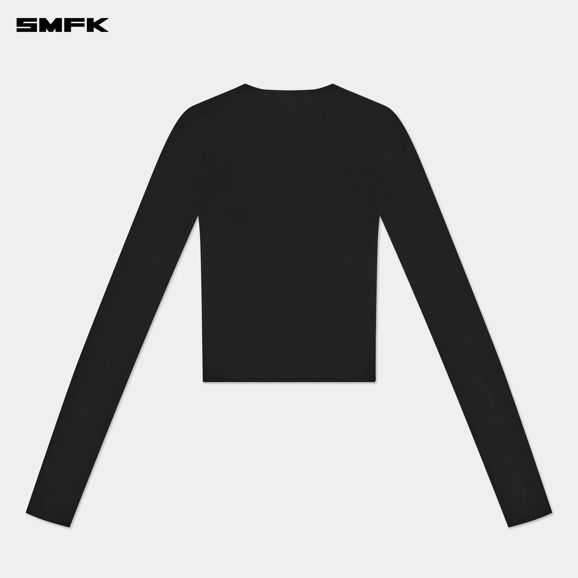 COMPASS HUG TURTLENECK KNIT SWEATSHIRT IN BLACK