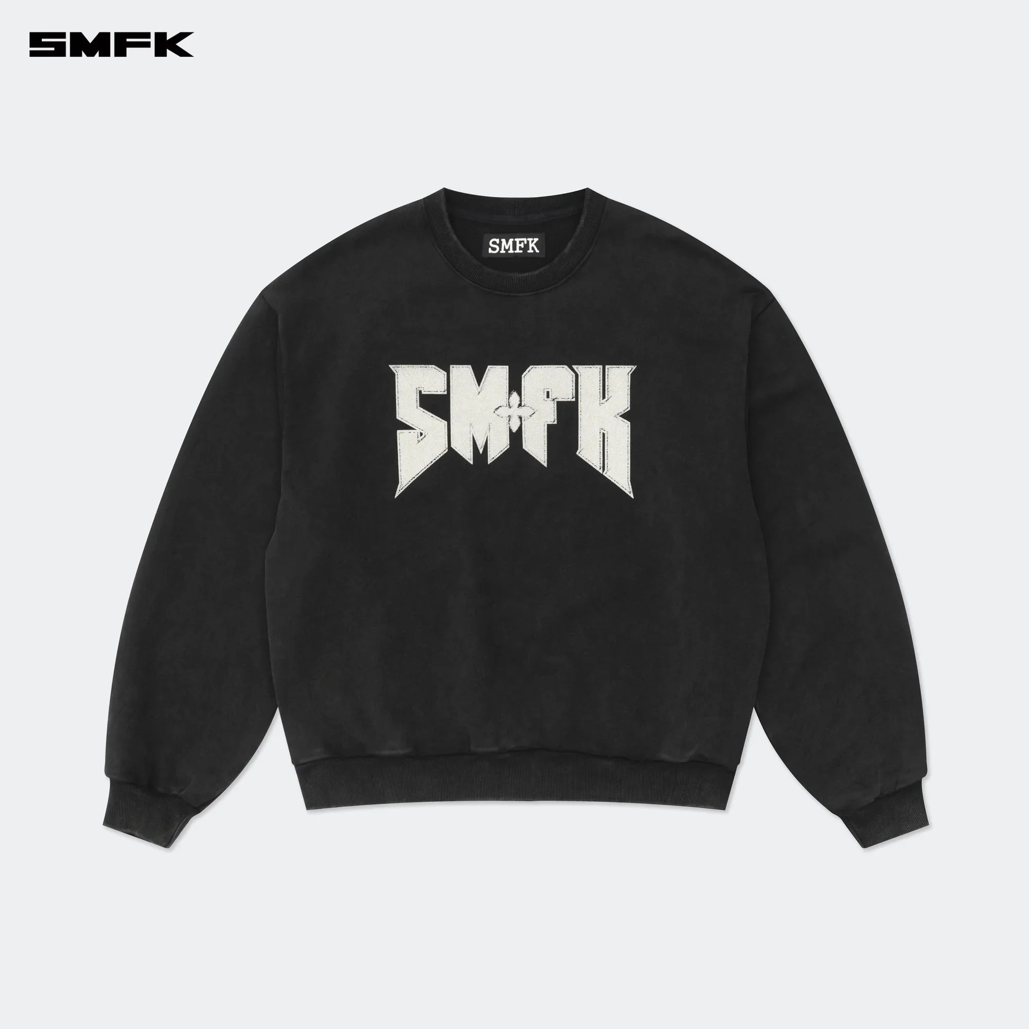 SMFK COMPASS METAL ROCK RETRO LOOSE SWEATSHIRT