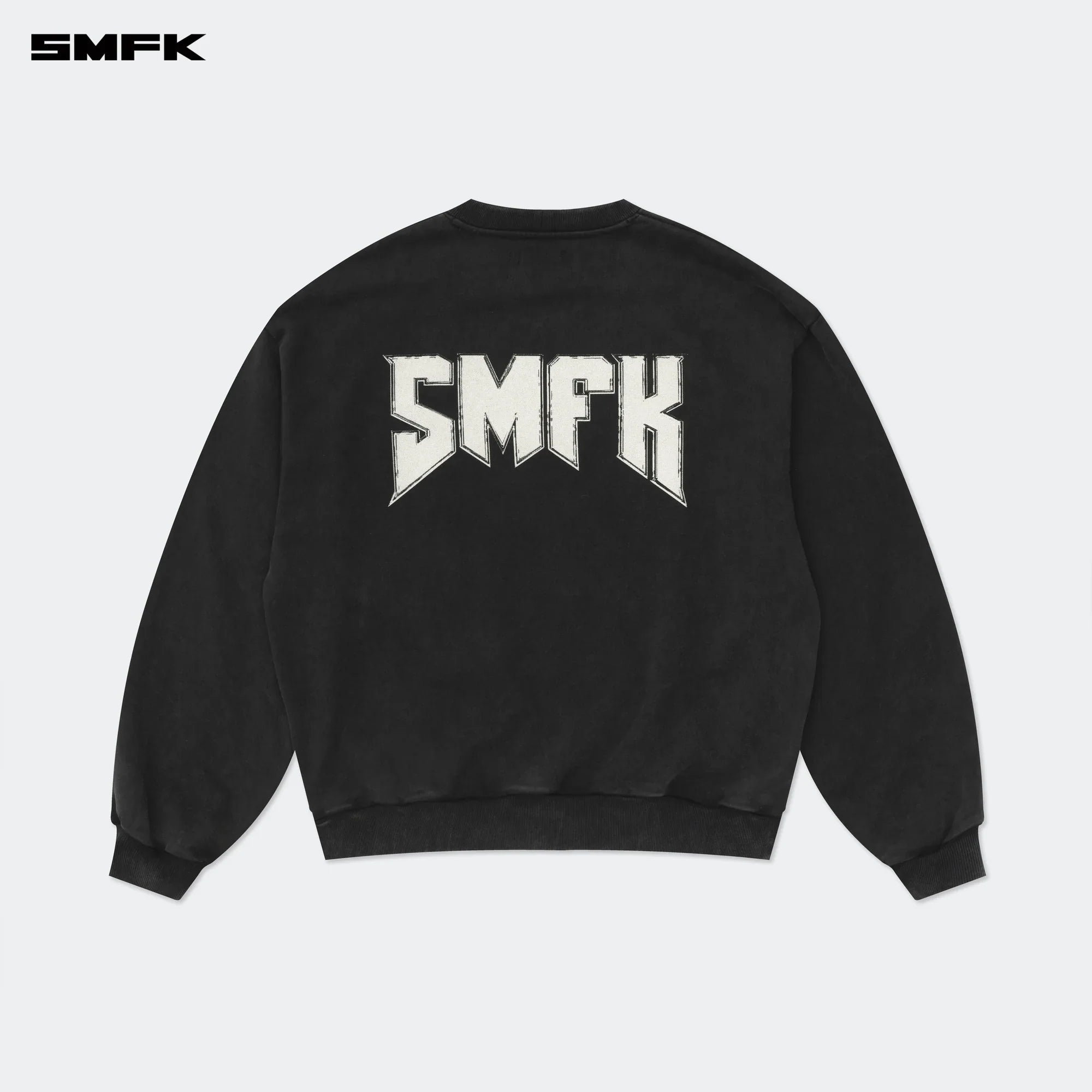SMFK COMPASS METAL ROCK RETRO LOOSE SWEATSHIRT