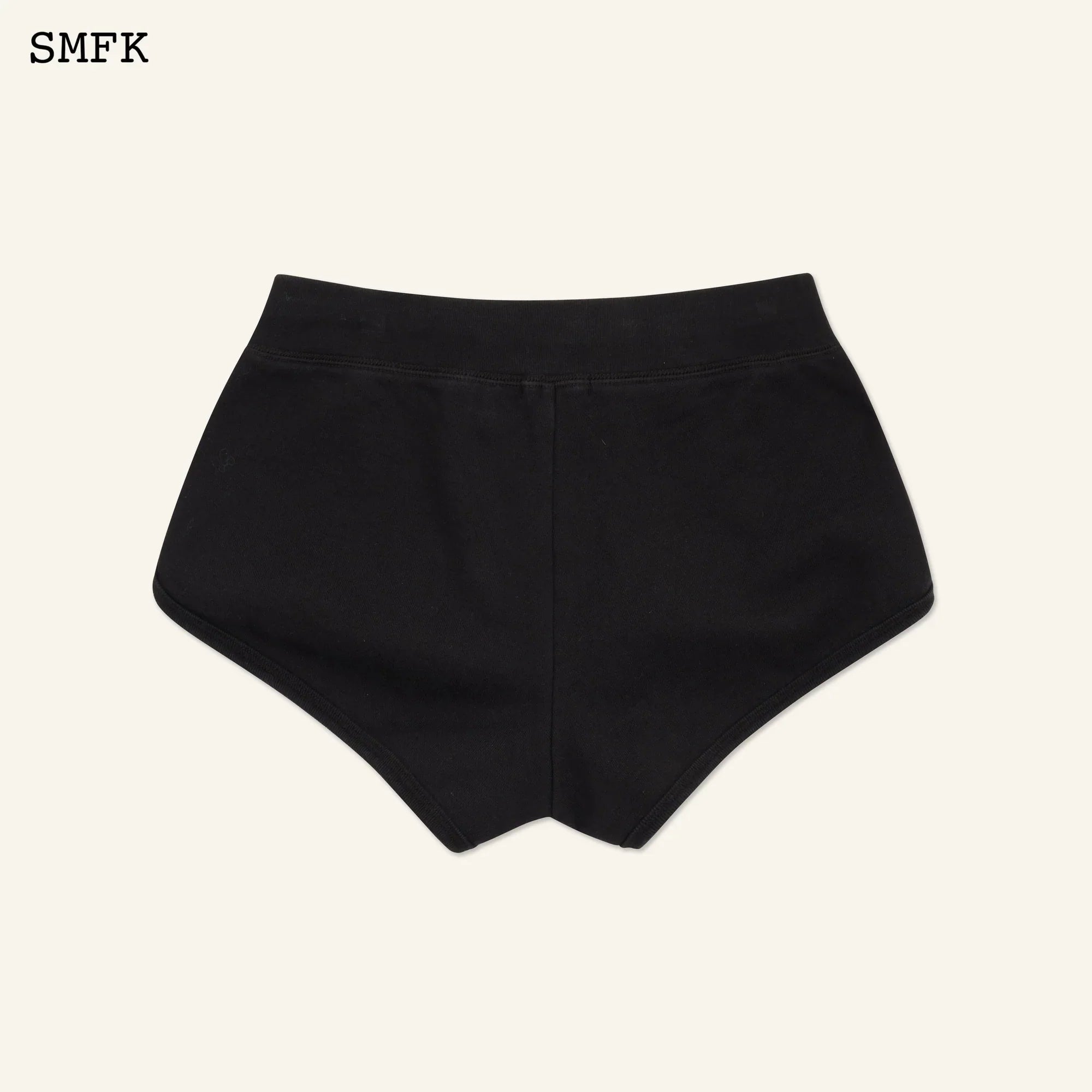 SMFK COMPASS ROVE STRAY LOW-RISE RUNNING SHORTS BLACK