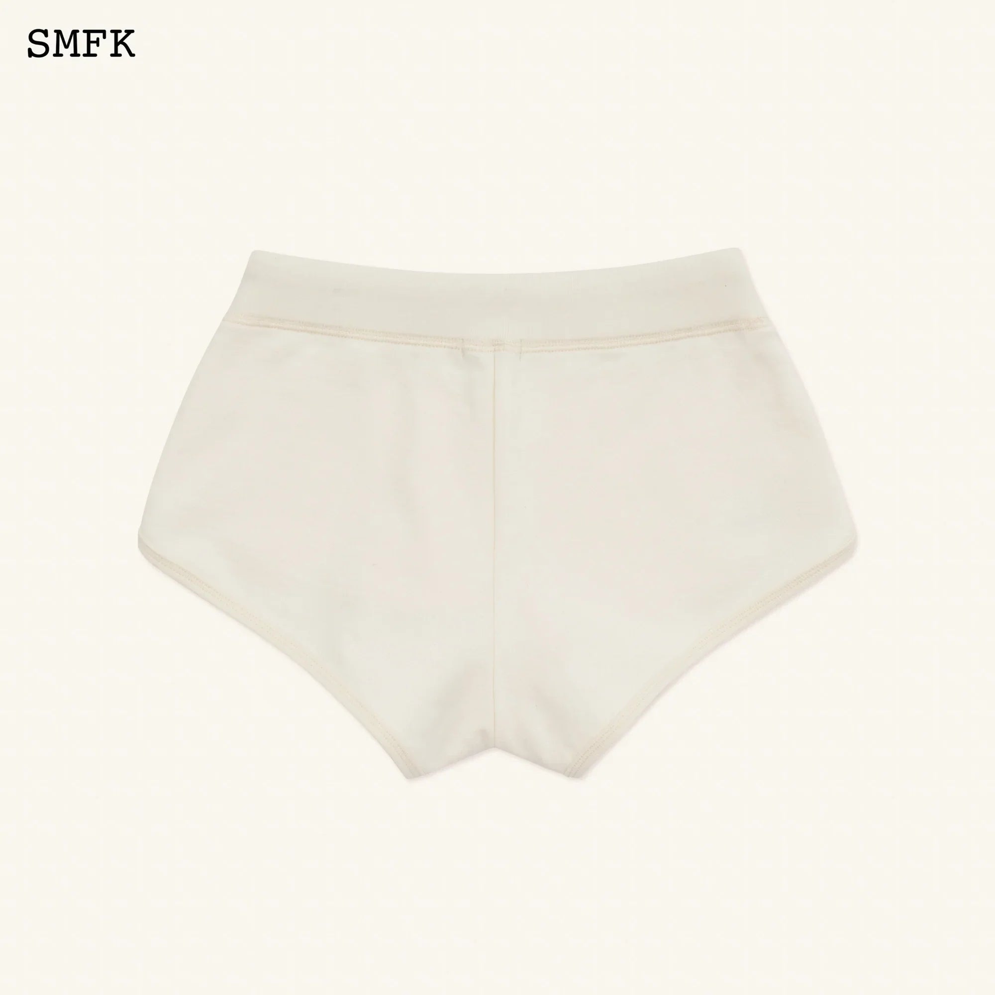 SMFK COMPASS ROVE STRAY LOW-RISE RUNNING SHORTS WHITE