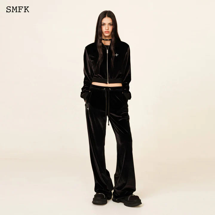SMFK COMPASS ROVE TRAINING PANTS BLACK VELVET P0008B