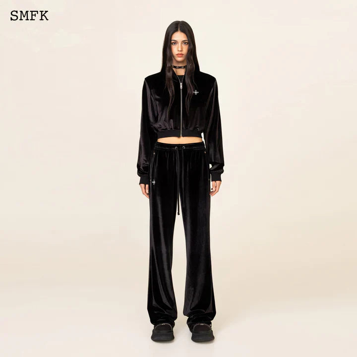 SMFK COMPASS ROVE TRAINING PANTS BLACK VELVET P0008B