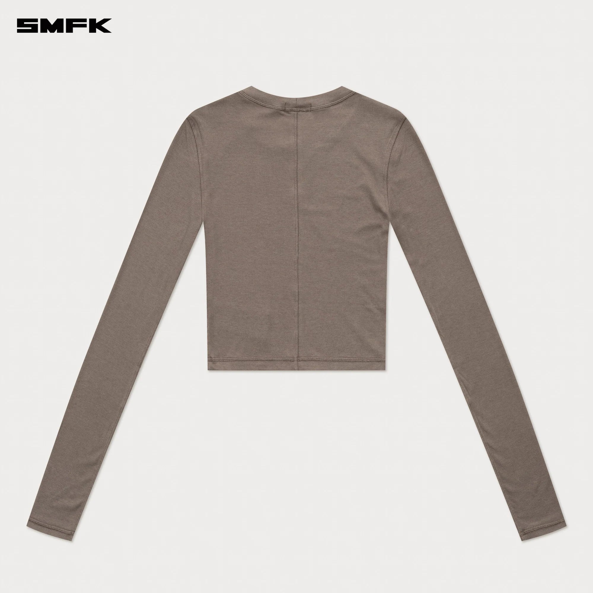 COMPASS RUSH SLIM-FIT LONG SLEEVES TOP NUDE