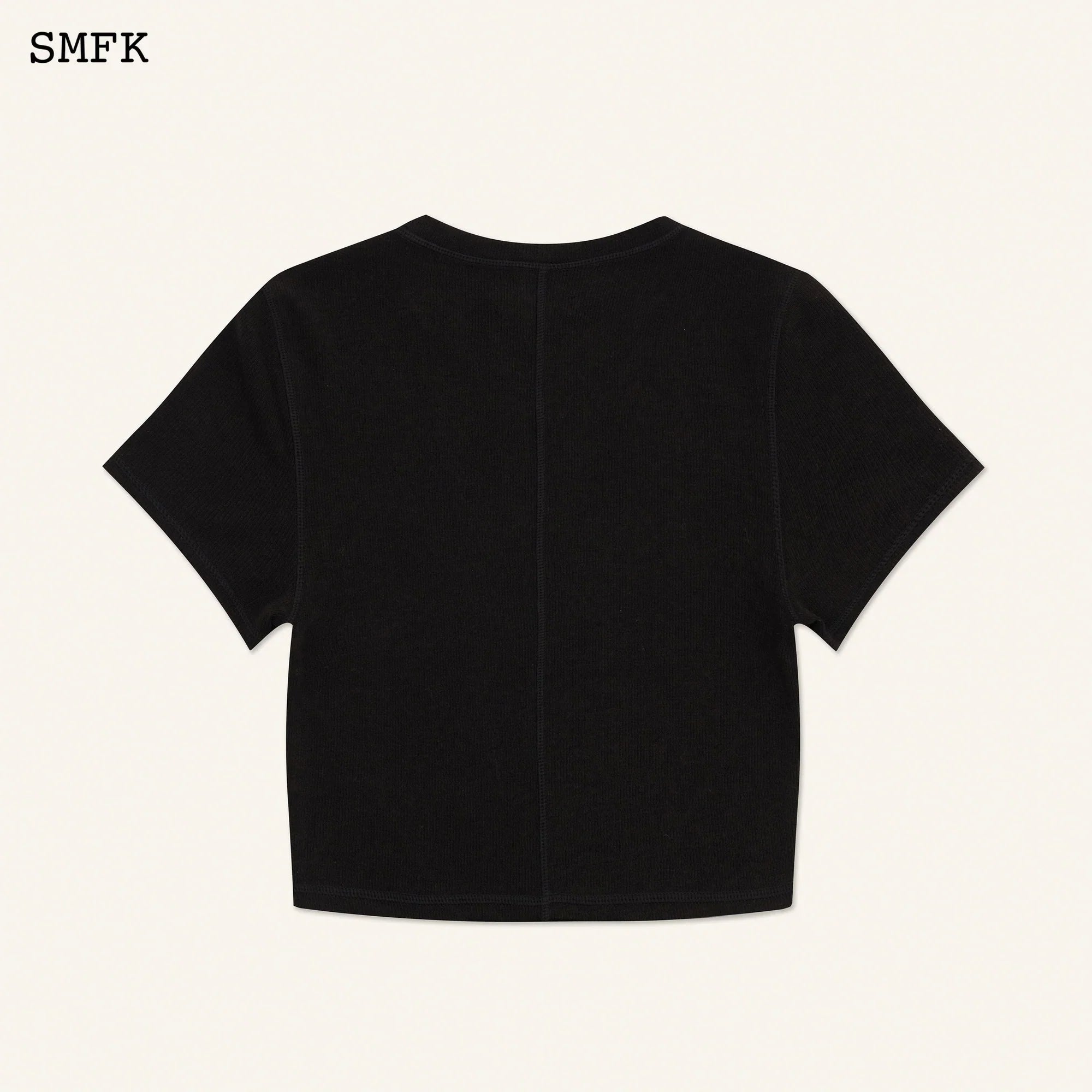 COMPASS RUSH SLIM-FIT TEE IN BLACK