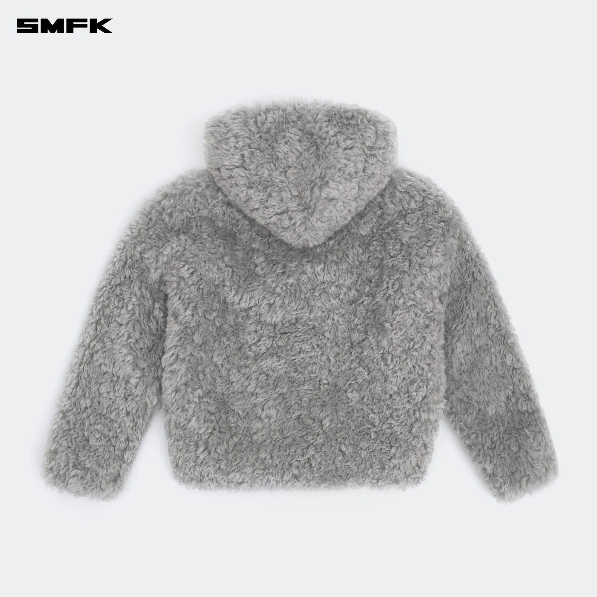 COMPASS SNOWMAN CLASSIC FAUX FUR JACKET GRAY