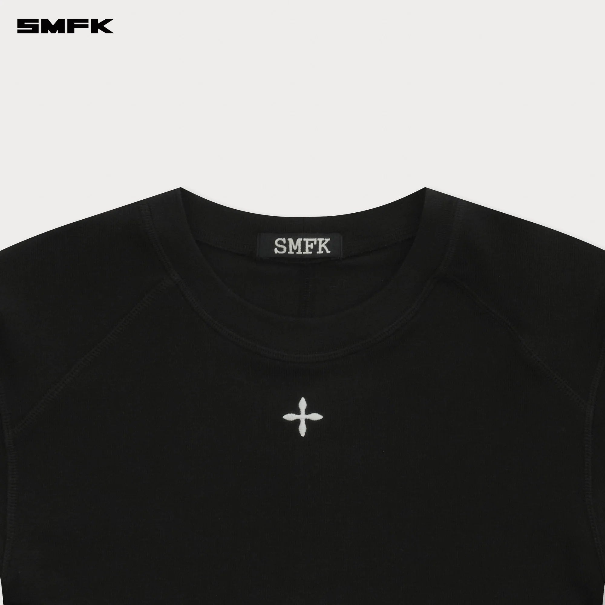 COMPASS STANDARD RUSH SLIM-FIT TEE IN BLACK