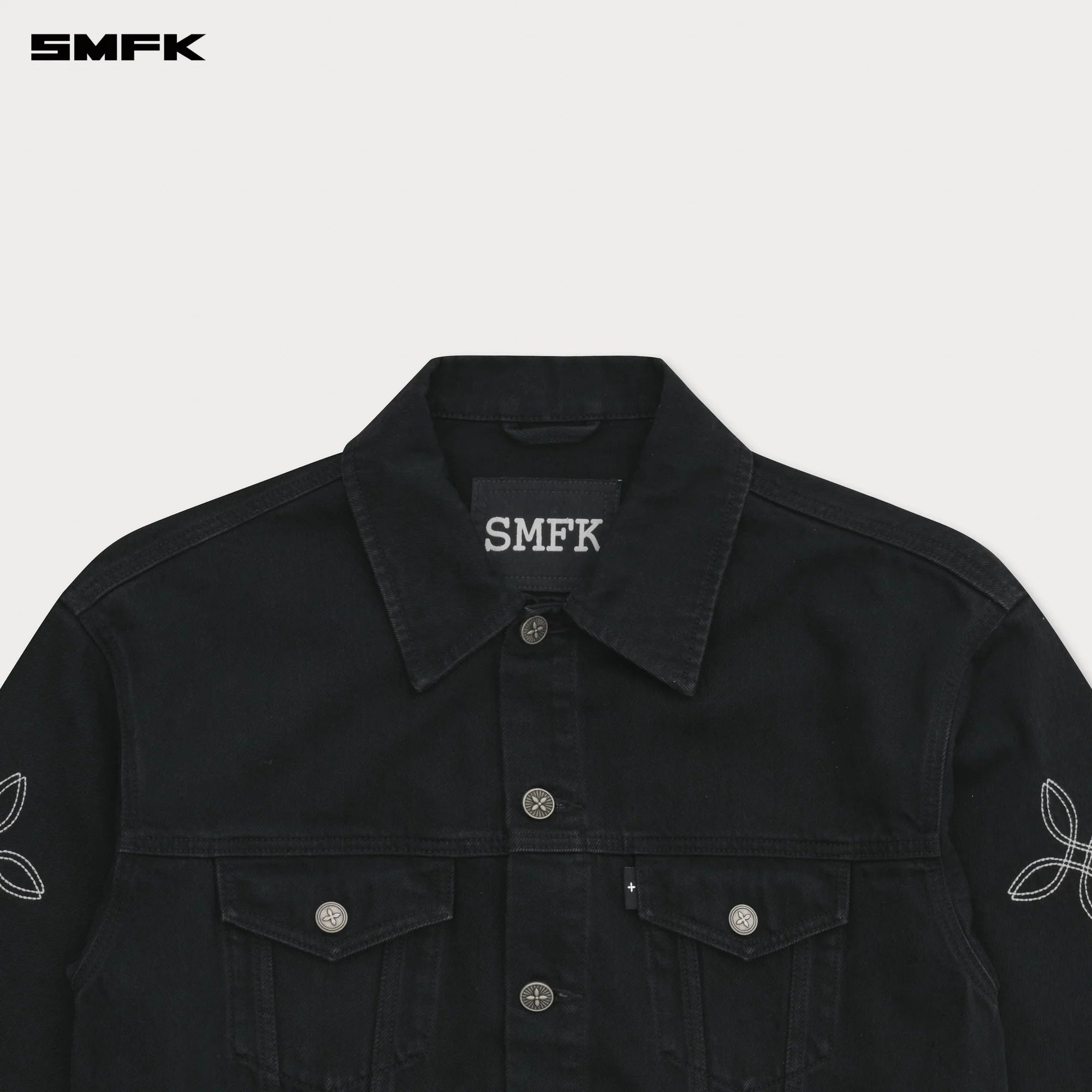 COMPASS TARPAN BLACK DENIM JACKET