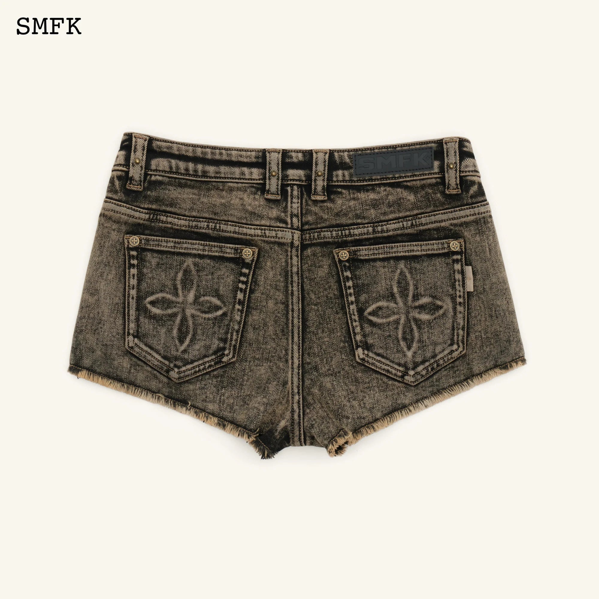 SMFK COMPASS TARPAN ROCK SUNSET SHORT JEANS
