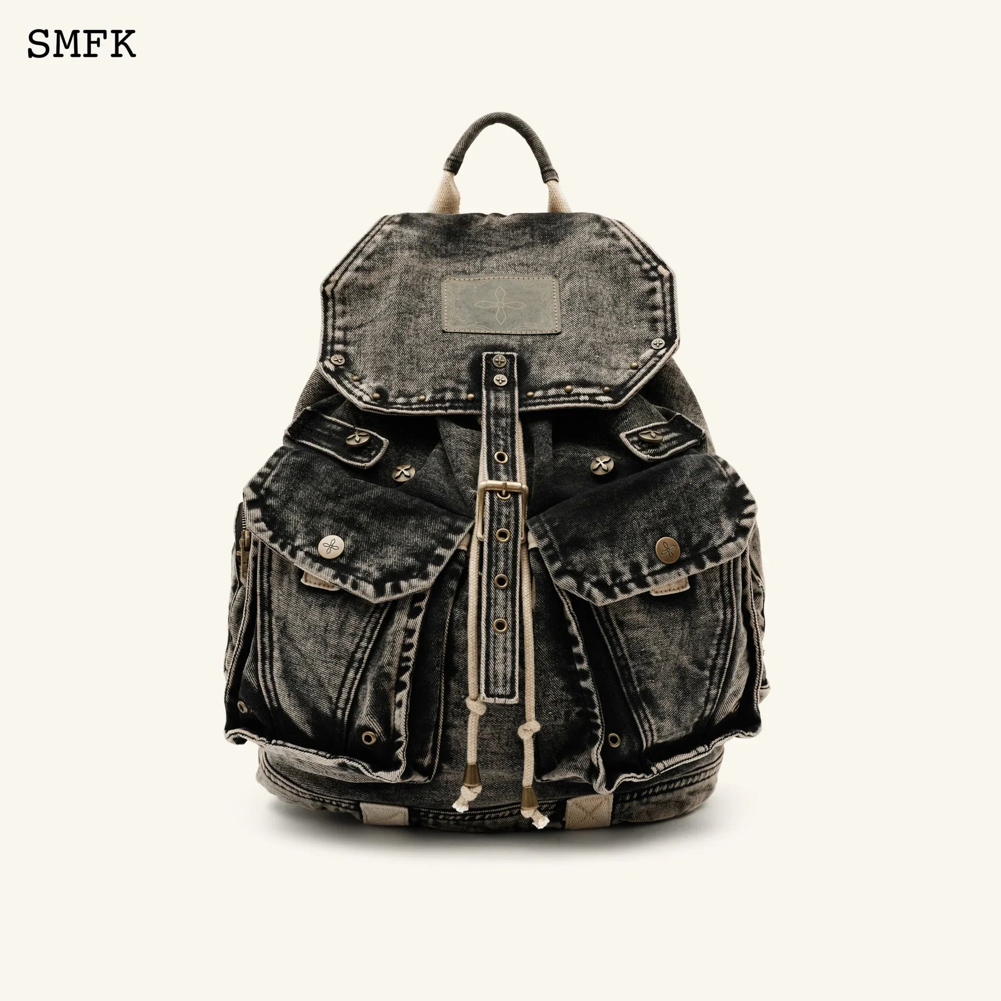 SMFK COMPASS TARPAN SUNSET DENIM BACKPACK (LARGE)